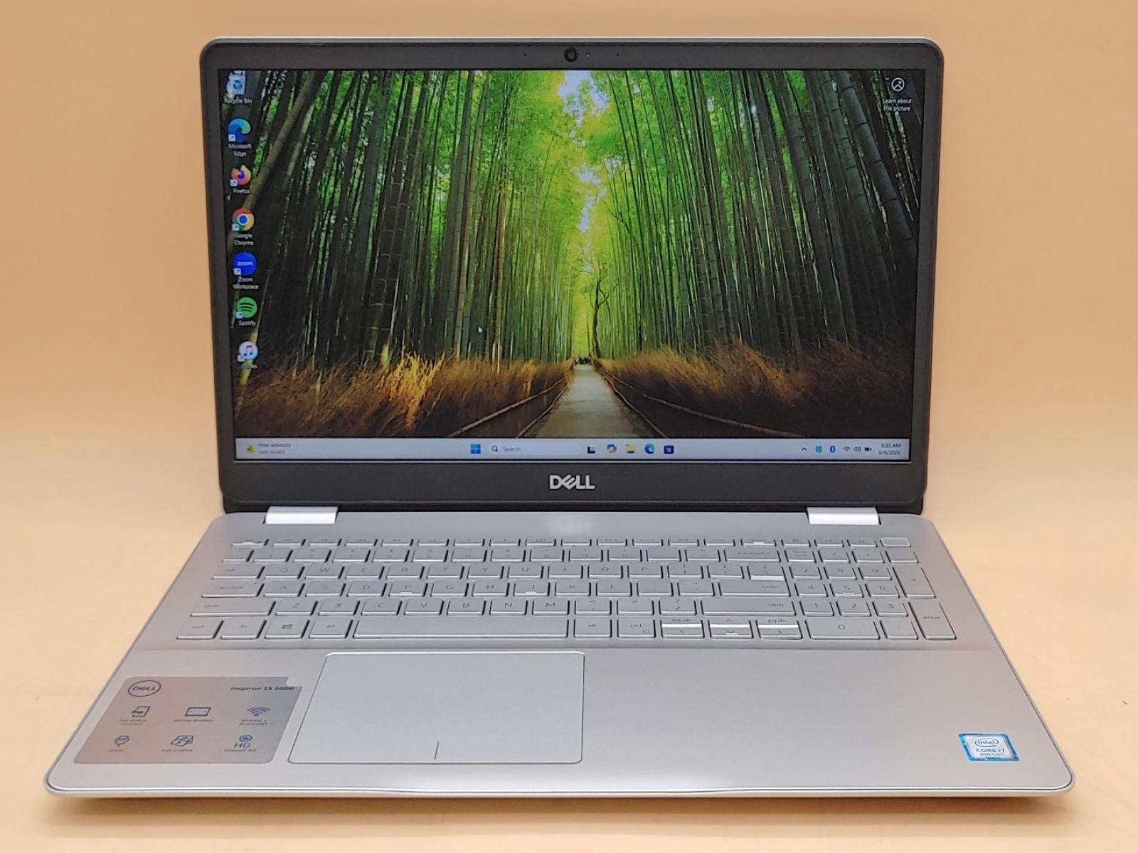 Dell Inspiron 15 5584 15.6″ Intel i7-8565U 8GB 256GB NVMe SSD Win11Home *NO A/C*