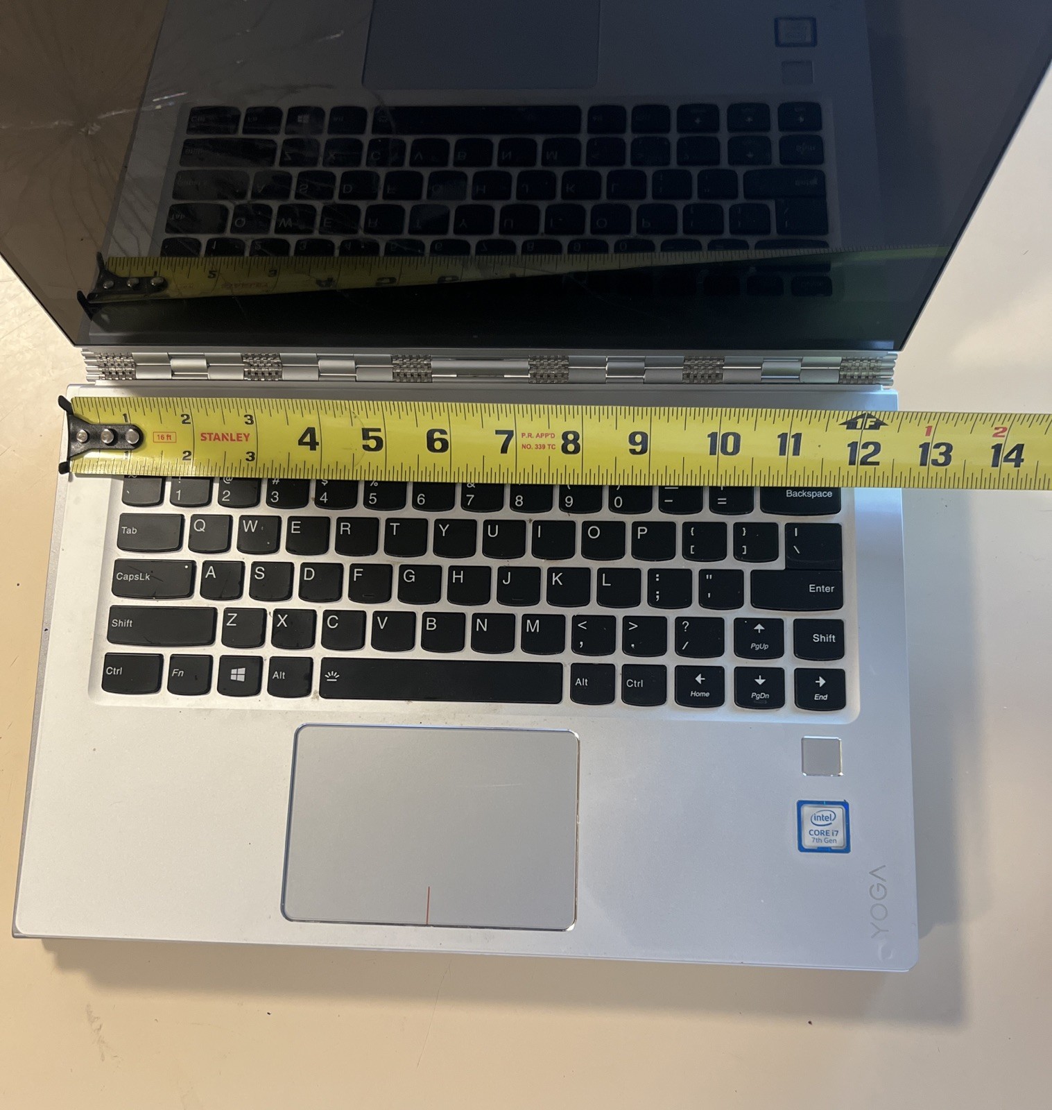 Lenovo Yoga 910-13IKB 14″ Touch 80VF Intel i7-7500U 2.7GHz 16G (For Parts)