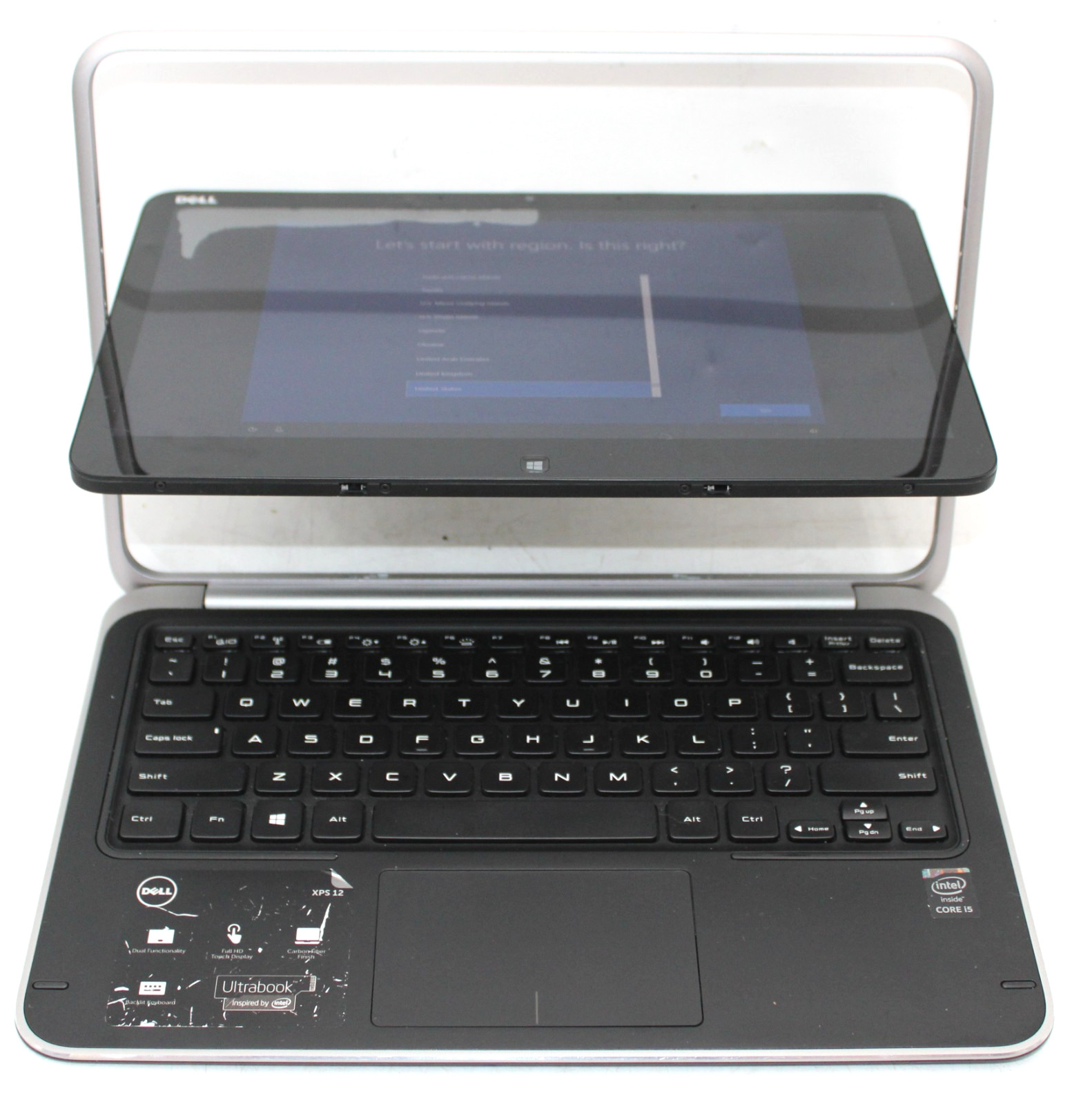 12.5″ Dell UltraBook XPS 12 9Q23 i5-4210U 1.70GHz 4GB RAM 128GB SSD Win 10 Home