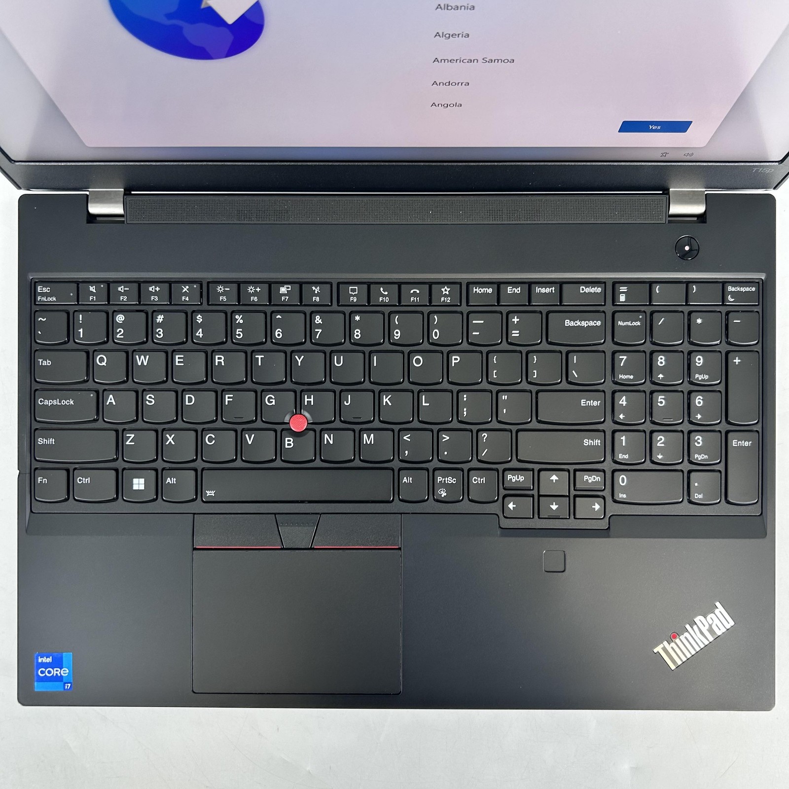 Lenovo ThinkPad T15p Gen 2 4K i7-11800H 2.30GHz 64GB 1TB GTX 1650 FRAME SPLIT