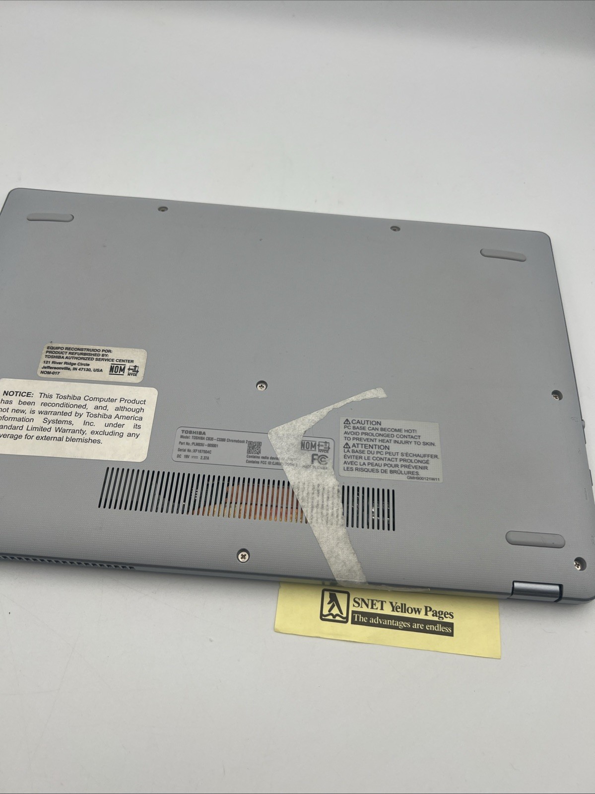Toshiba Chromebook 2 Skulcandy CB35-C3330 4GB Intel Celeron 3215u Tested