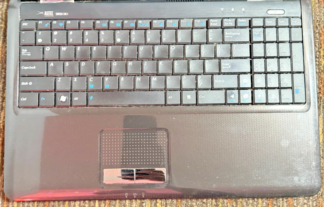 Asus K50AF Laptop Intel Pentium Windows 7 Black Altec Lansing SRS