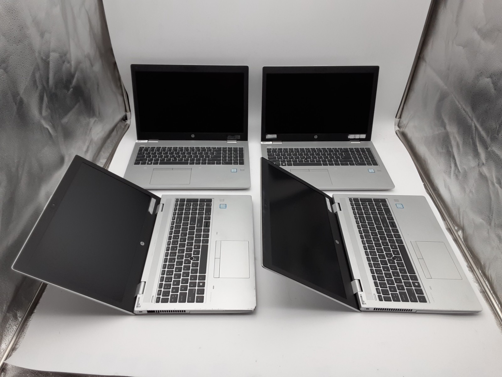 *LOT OF 4* HP ProBook 650 G5 | i5-8265U CPU | No OS | No SSD/HDD | See Desc
