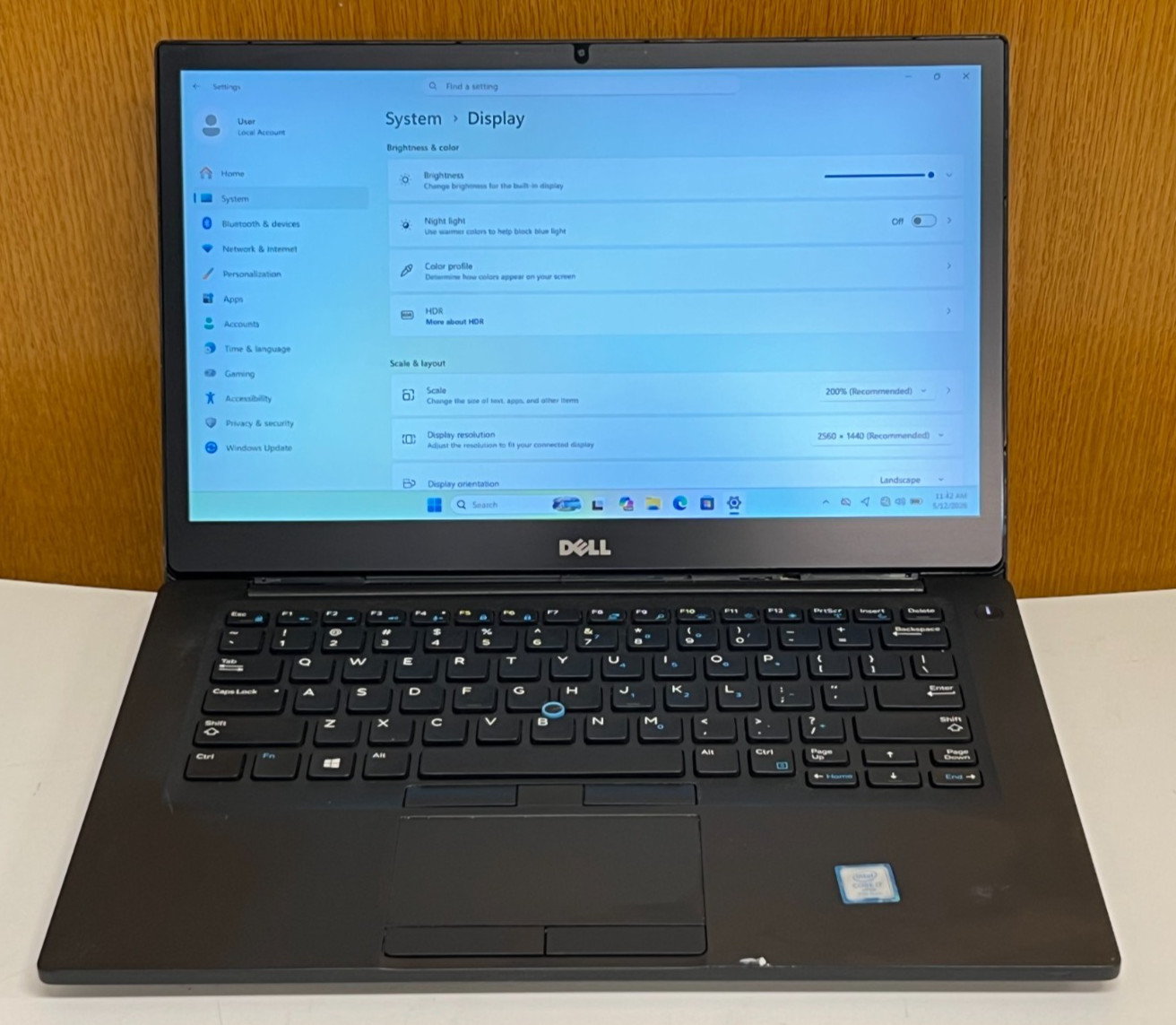 Dell Latitude 7480 14″ Touch 2K ( i7-7600U, 16GB Ram, 512GB M.2 SSD ) Win 11 Pro