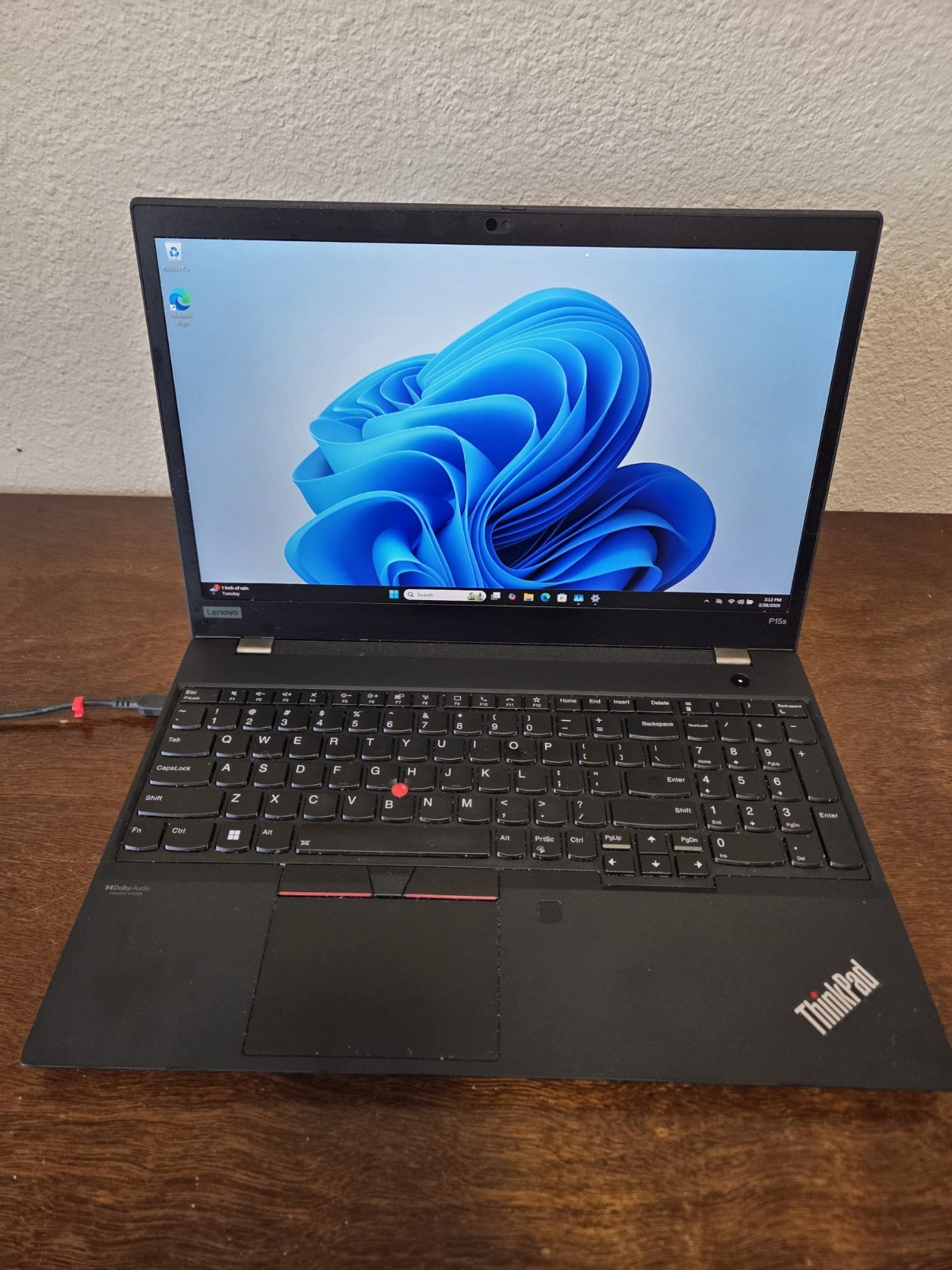 Lenovo ThinkPad P15s Gen2 i7-1185G7 @2.80GHz 16GB RAM 1TB SSD NVIDIA T500