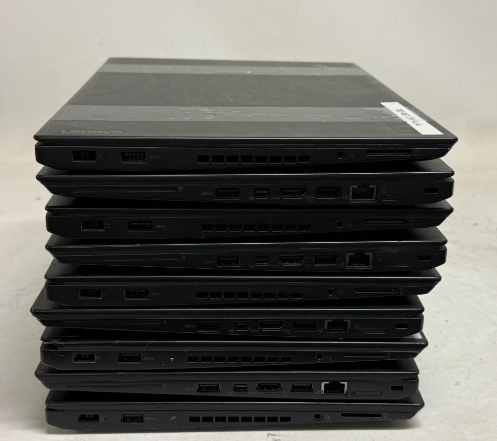 Lenovo ThinkPad T460s 14″ (i5 6th Gen – 4GB/8GB RAM – NO OS/HDD) – Lot of 9