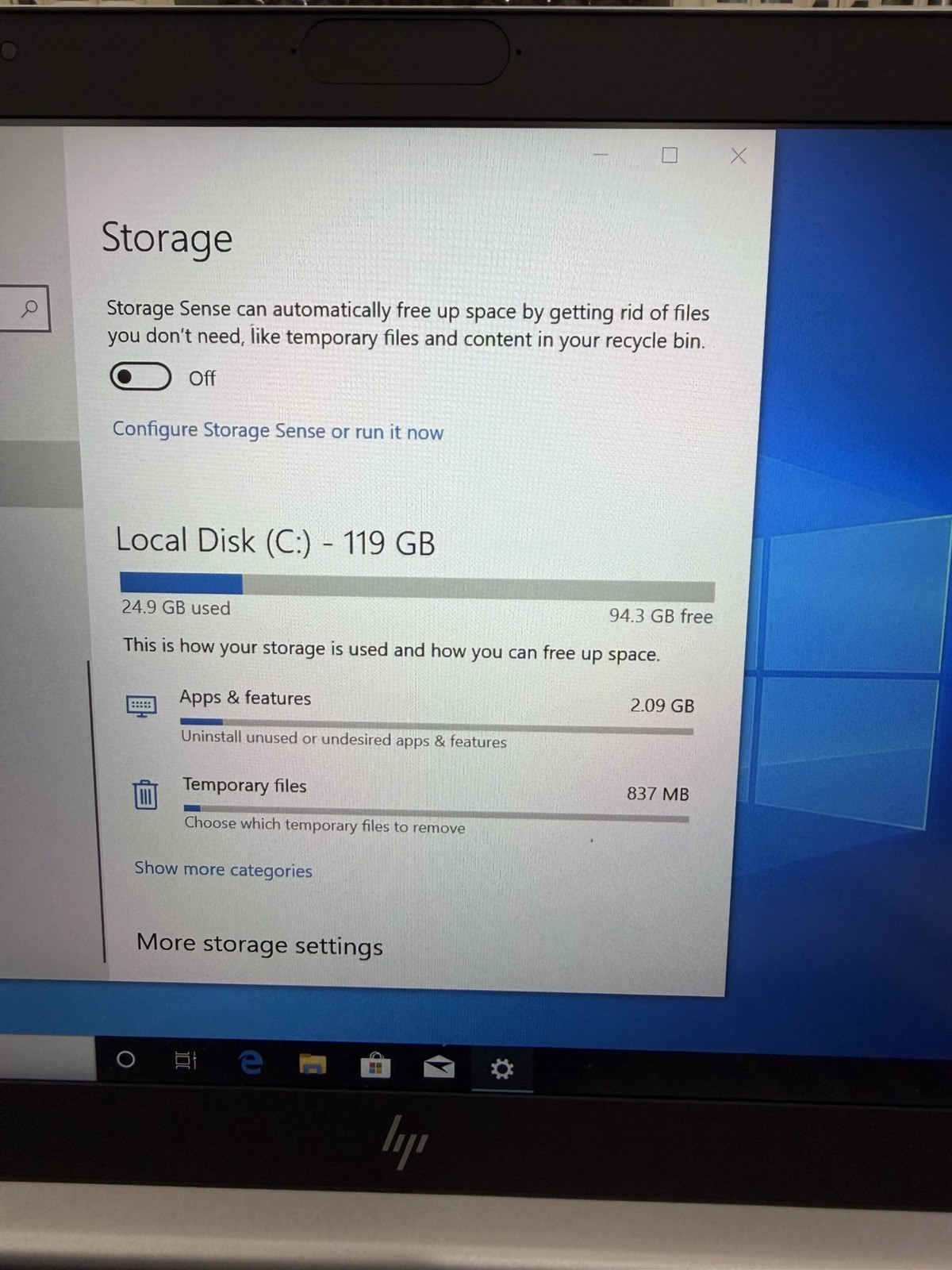HP Elitebook Intel Core i5 vPro i5-7300 2.6GHz 8.0GB RAM 120GB HDD