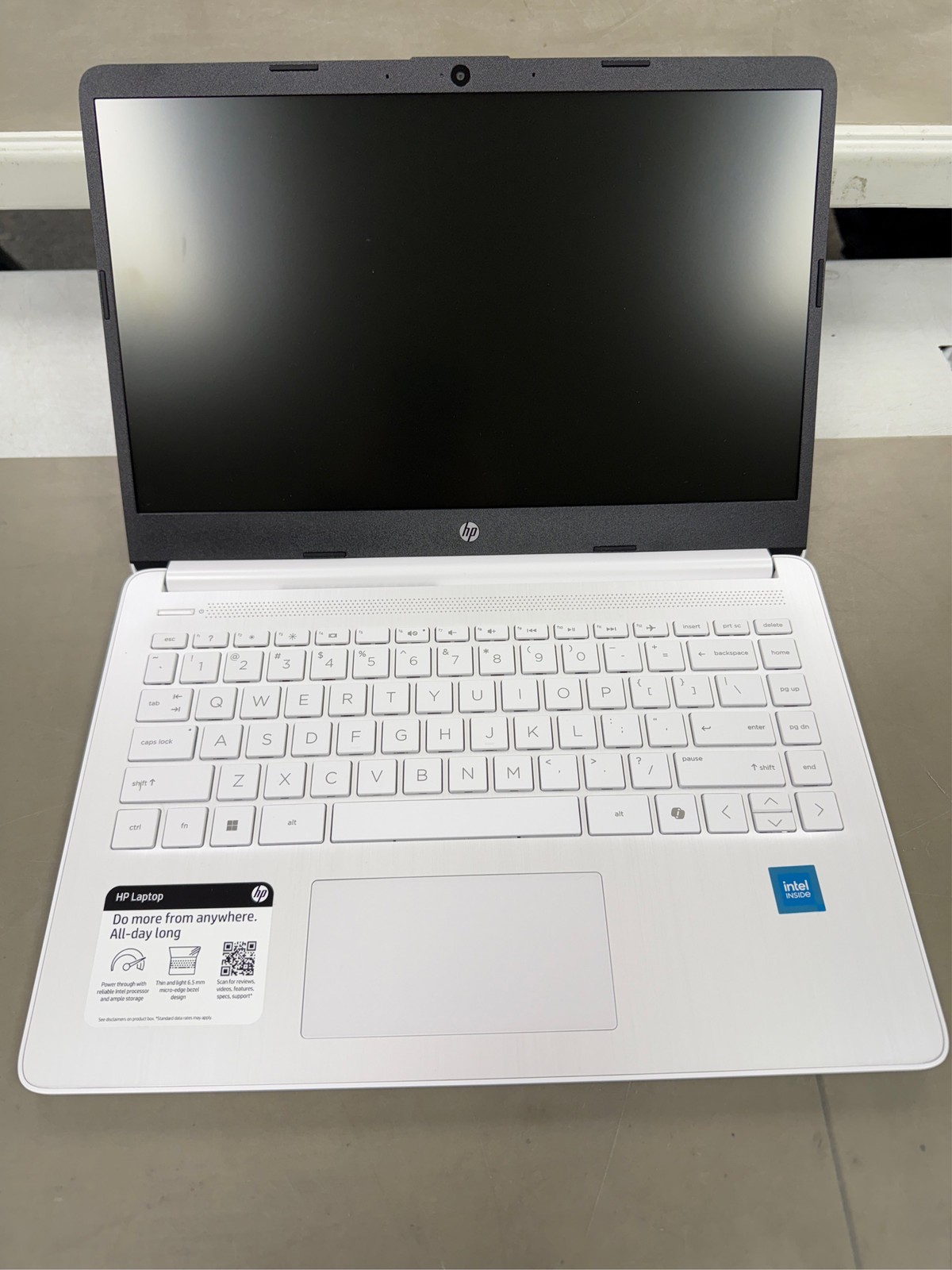 HP 14″ HD Laptop – Intel Celeron, 8GB RAM, 64GB eMMC – Lightweight & 12H Battery