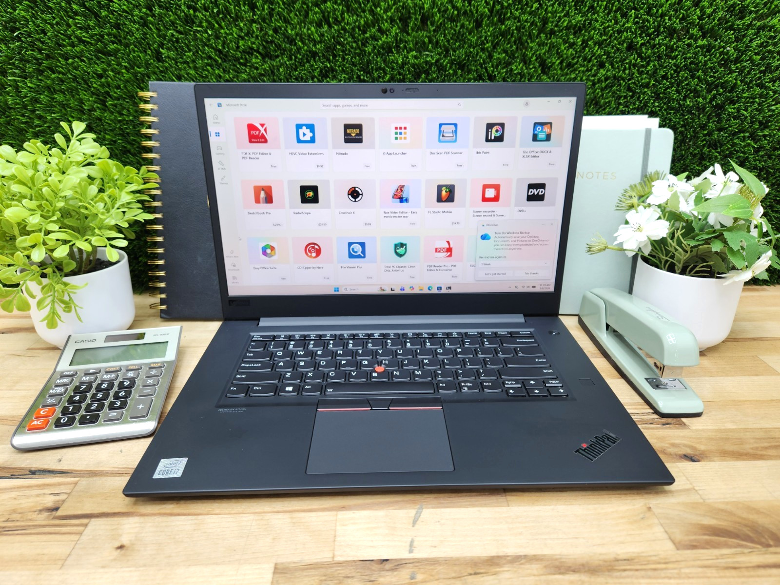 Lenovo ThinkPad P1 Gen 3 15.6″ i7-10750H 32GB 256GB SSD Quadro T1000 Win 11 Pro~
