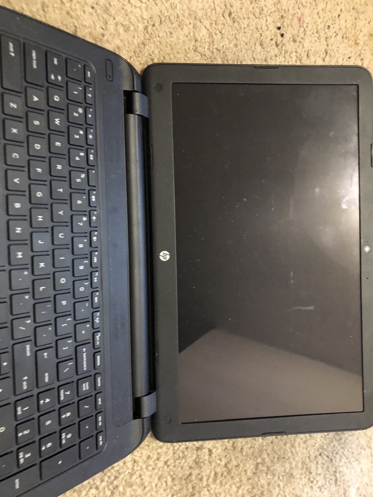 HP 15-f211WM Black laptop PARTS ONLY NO HDD