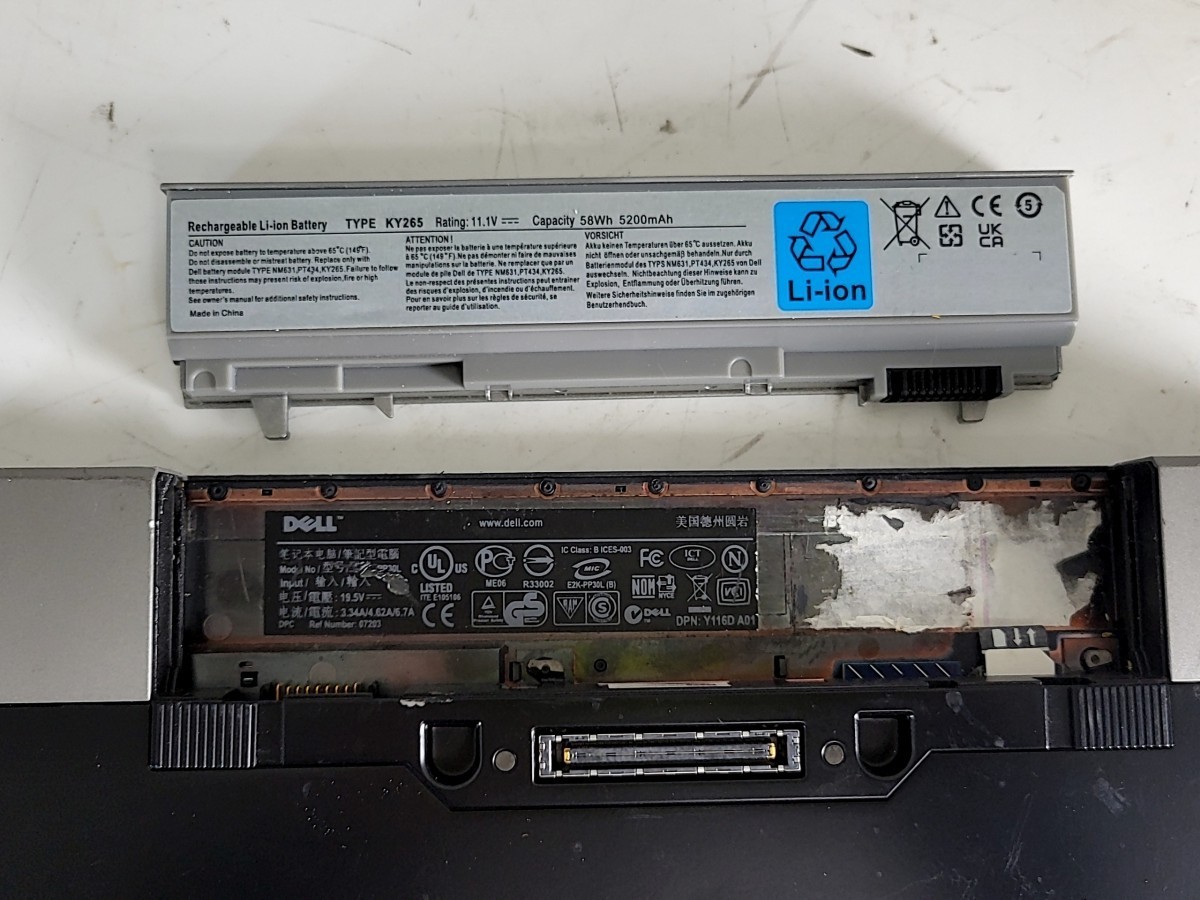 DELL PRECISION M4400 Laptop Intel CORE2 DUO P8600 4GB SEE NOTES