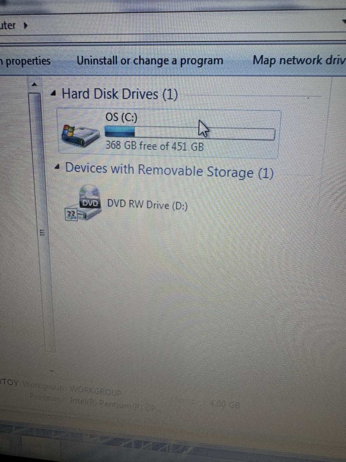 Dell Inspiron N4010 14in Intel Pentium 2.00GHz 4GB RAM 500GB HDD Win7 HP
