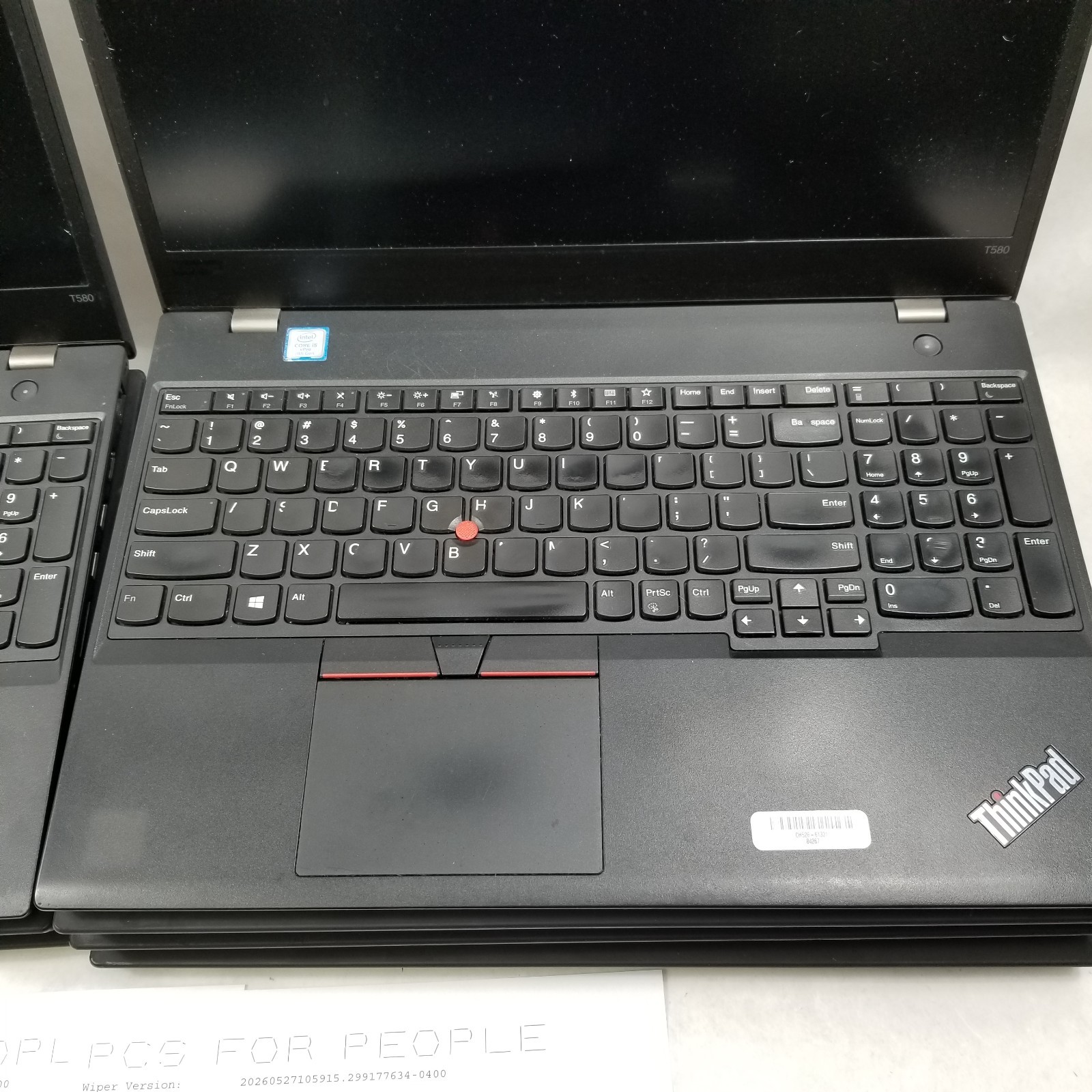 Lot of 7 Lenovo ThinkPad T580 15.6″ Laptop Mixed Specs Core i5 / i7 *Read*