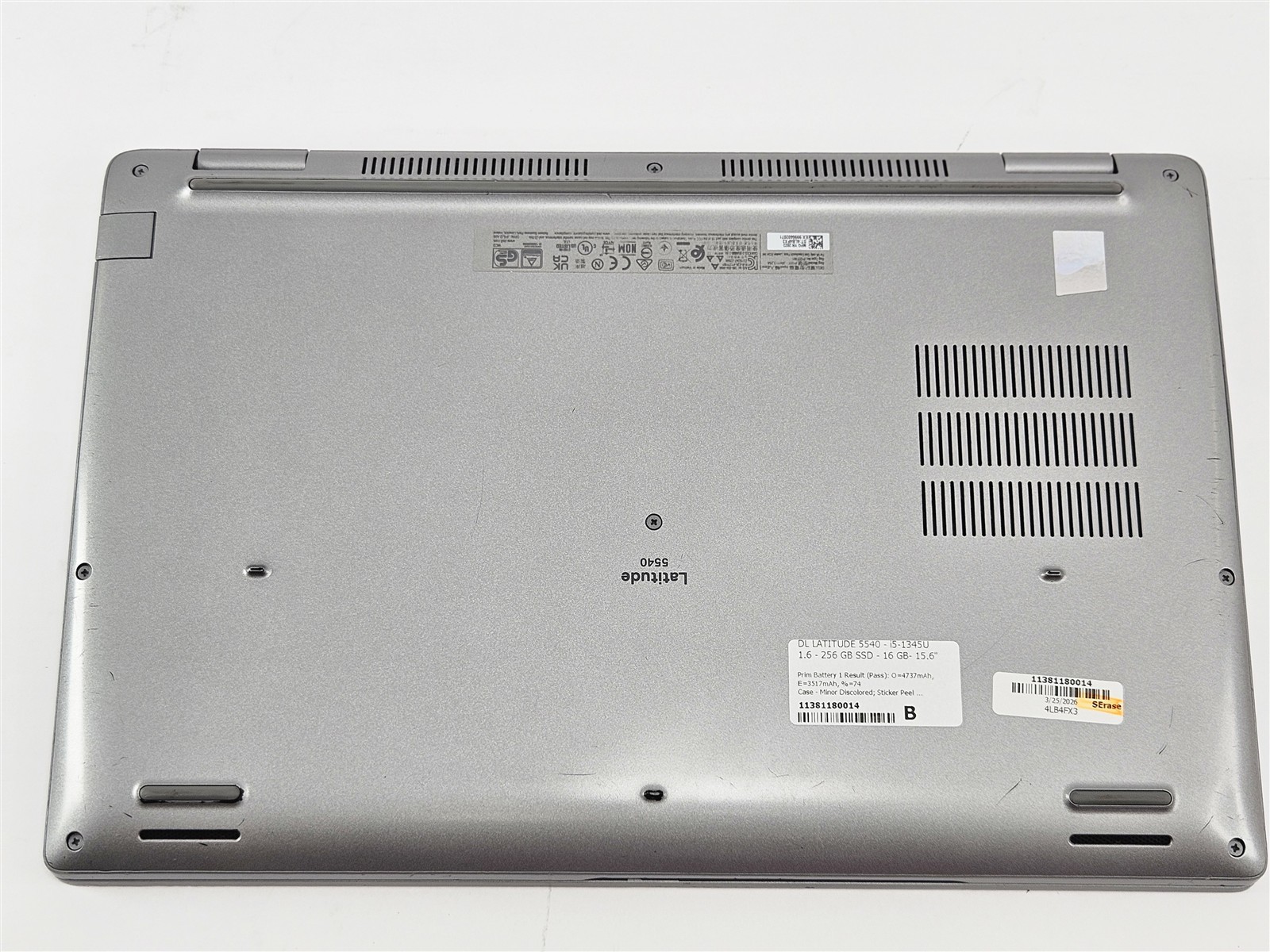 Dell Latitude 5540 i5-1345U 1.6GHz 256GB SSD 16GB 15.6″ Fingerprint Reader