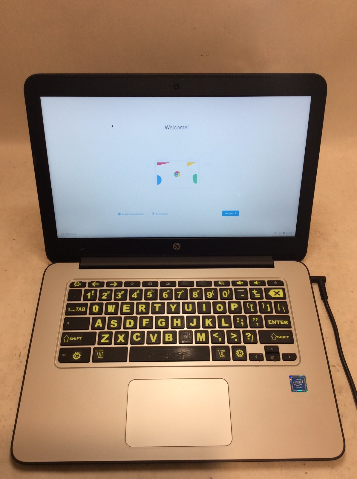 HP Chromebook 14 G4 Laptop 14″ Intel Celeron READ DESCRIPTION -PP