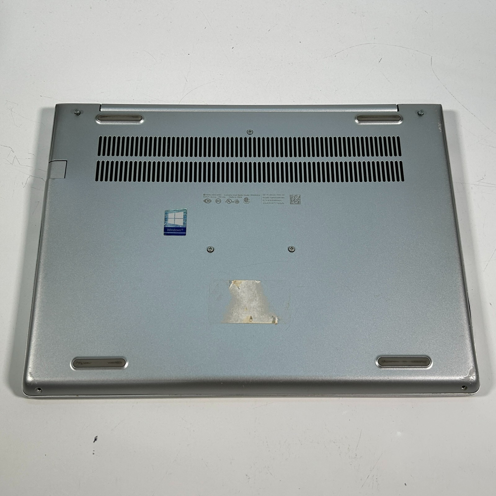 HP ProBook 430 G6 Intel Core i5-8365U 1.60GHz 16GB RAM No Storage Drive/OS Used