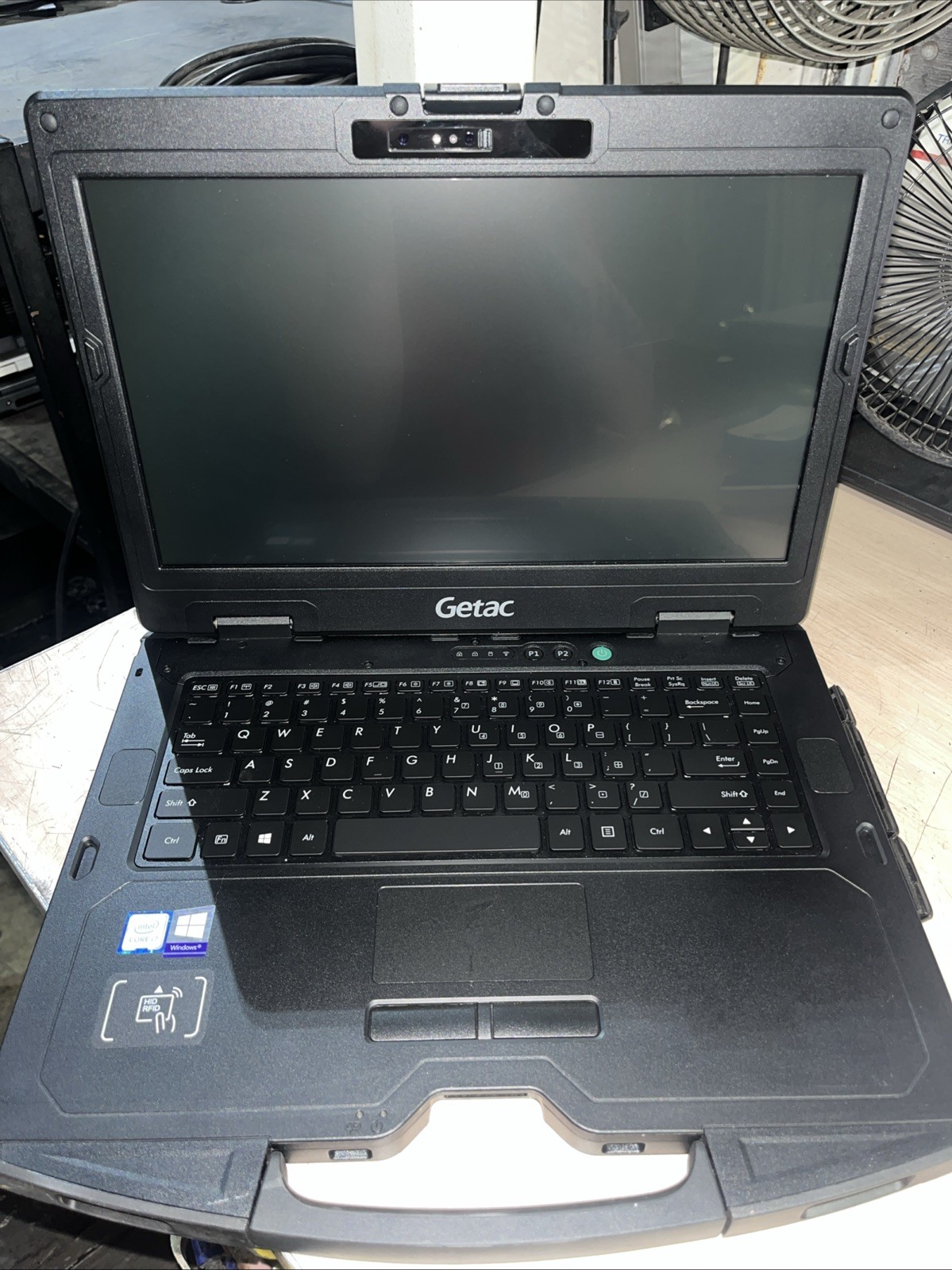 GETAC S410 I7 8TH GEN 8GB RAM NO HD