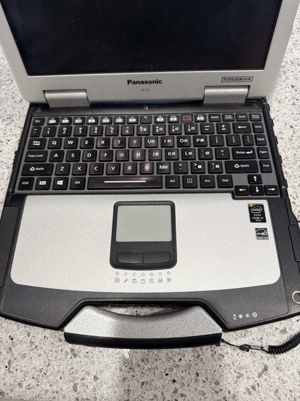 Toughbook CF-31 Rugged Laptop i5 8GB 238GB SSD Touchscreen Win10 Includes charge