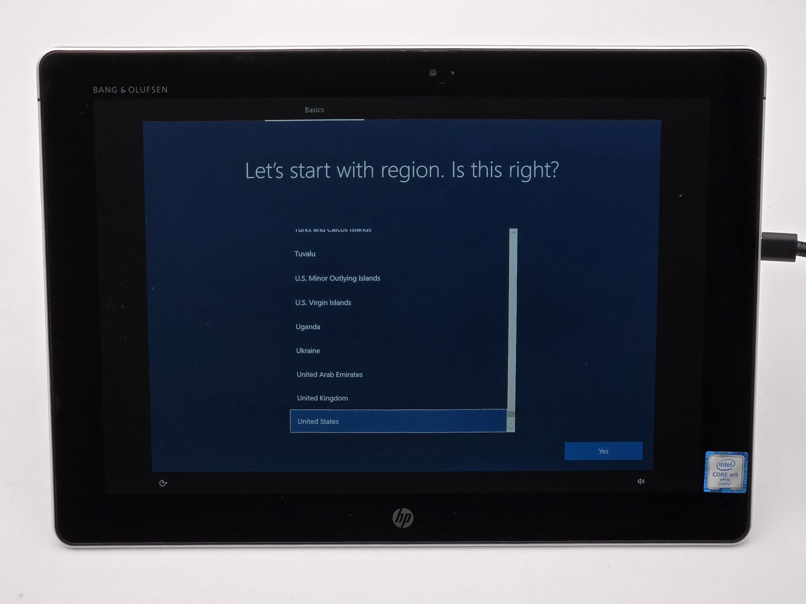 HP Elite x2 1012 G1 FHD+ Touch M5-6Y57 256GB SSD 8GB W10