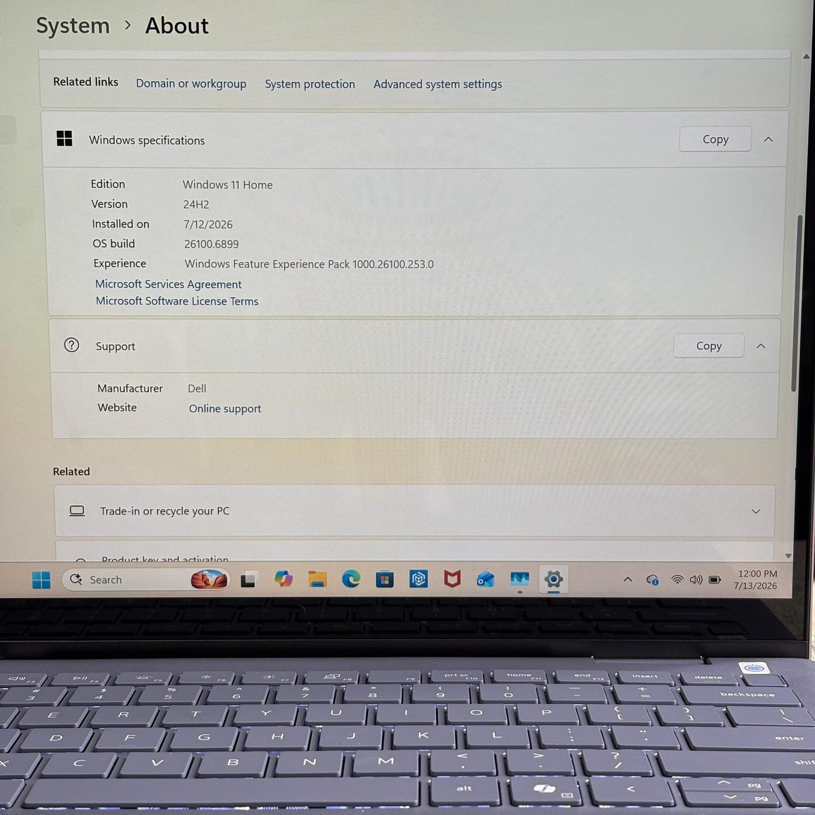 Dell 14 Plus DB04250 14-inch 2-in-1 Laptop Intel Core Ultra 9 32GB 1TB Ice Blue