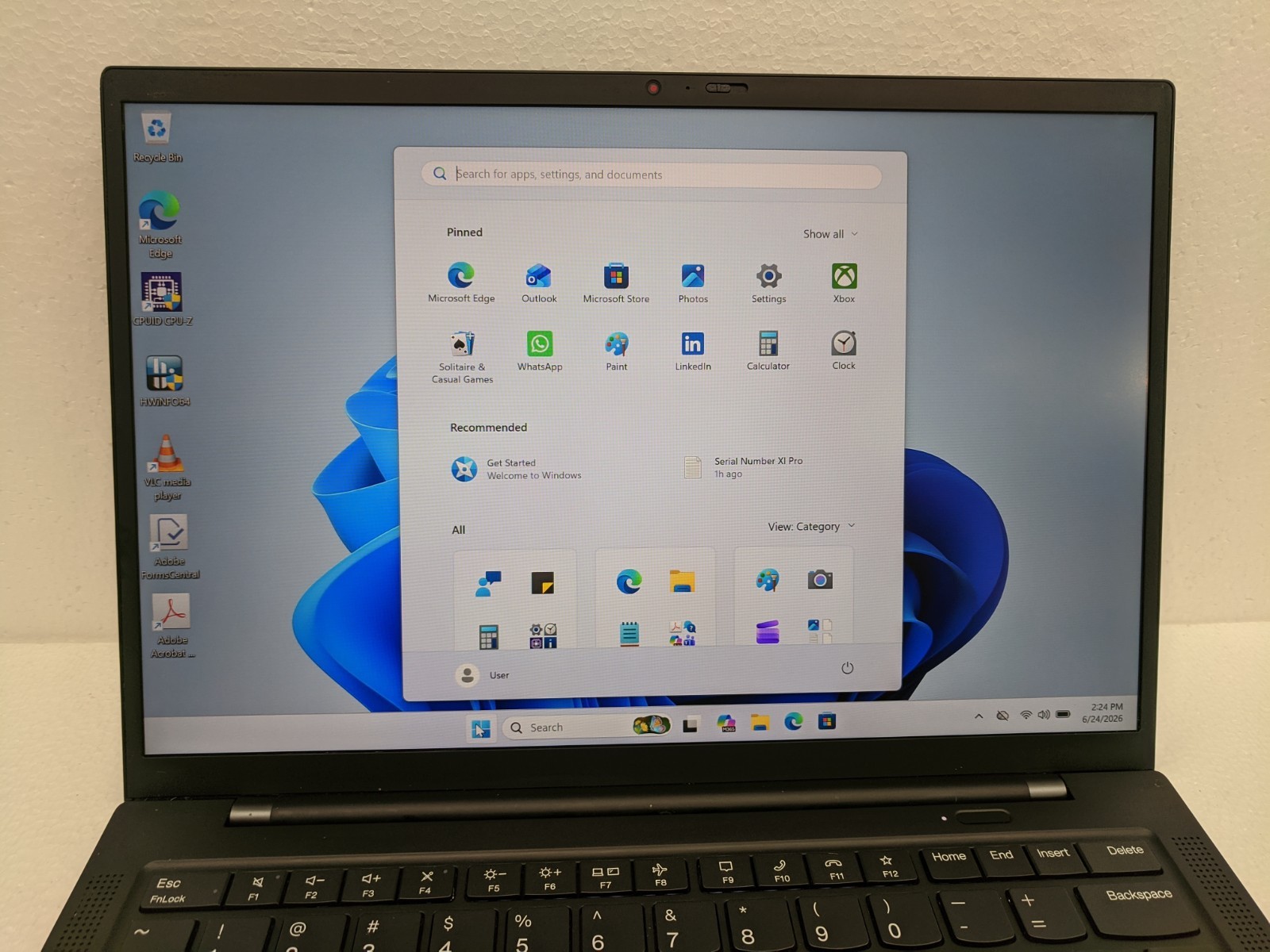 LENOVO THINKPAD X1 CARBON 9TH GEN | TOUCH | i5-1145G7 | 512GB SSD | 16GB | W11