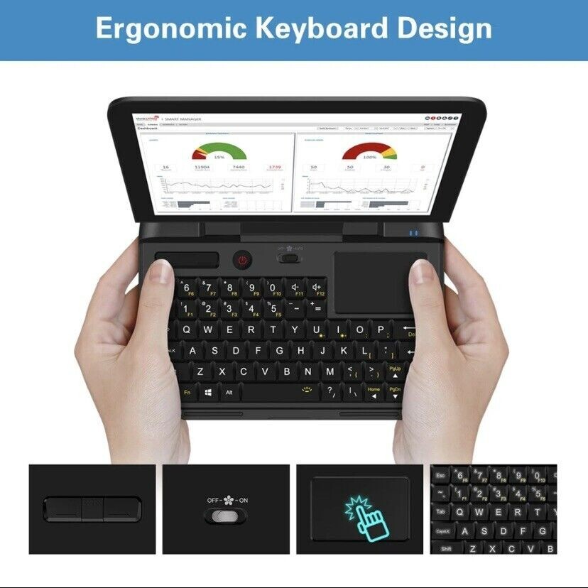 [DHL Express] GPD Micro PC 256GB Exclusive case, protective and many frees gifts