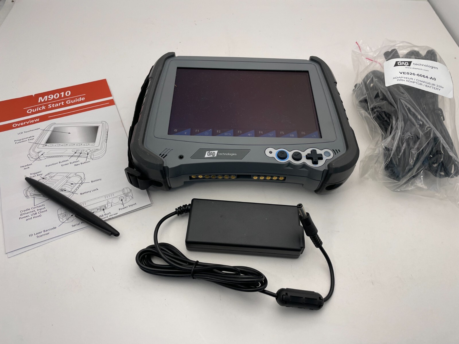 DAP Technologies M9010 Rugged 7′ Tablet Computer WM7 BT GPS M9010C0B1A1A1A0 NEW