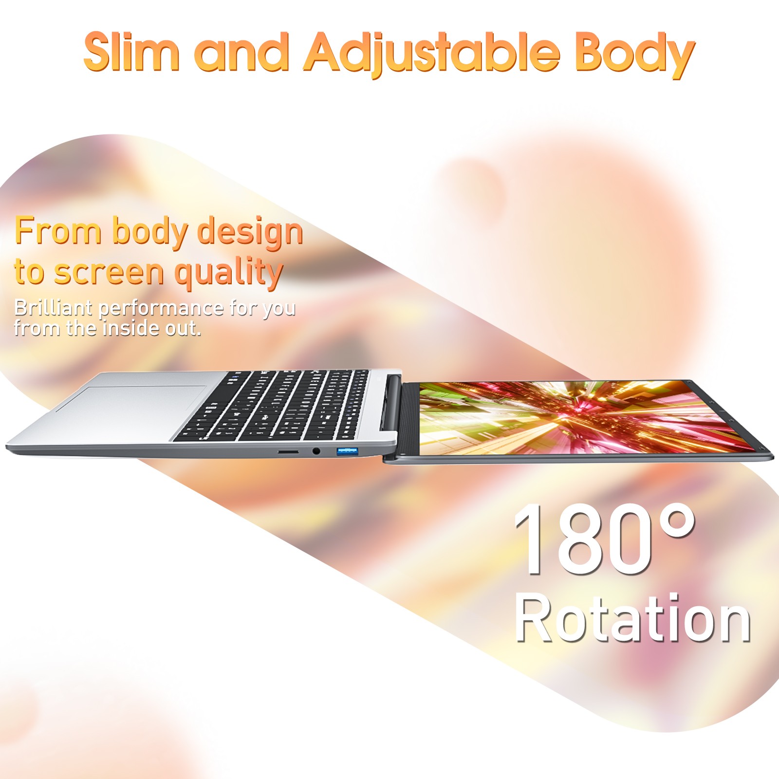 SGIN 15.6″ FHD Laptop – Intel N4000 – 4GB Memory 128GB SSD – Windows 11 – NEW