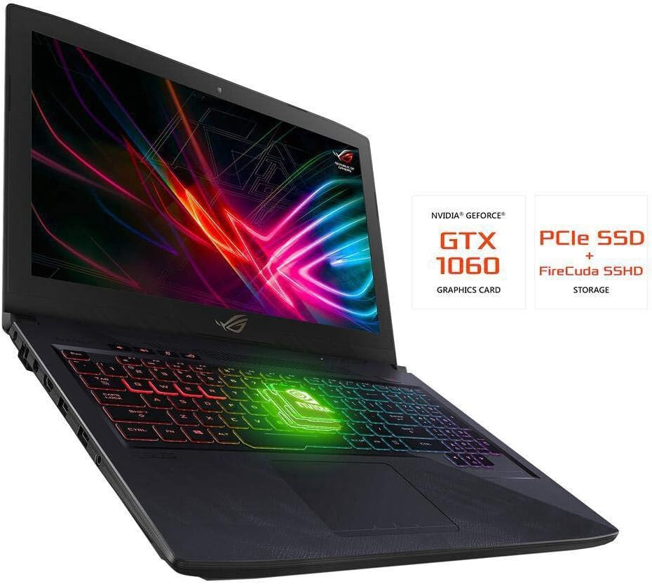 ASUS ROG Strix 15.6″ Intel Core i7-7700HQ 16GB 256GB+1TBHDD GTX 1060 Win10 Home