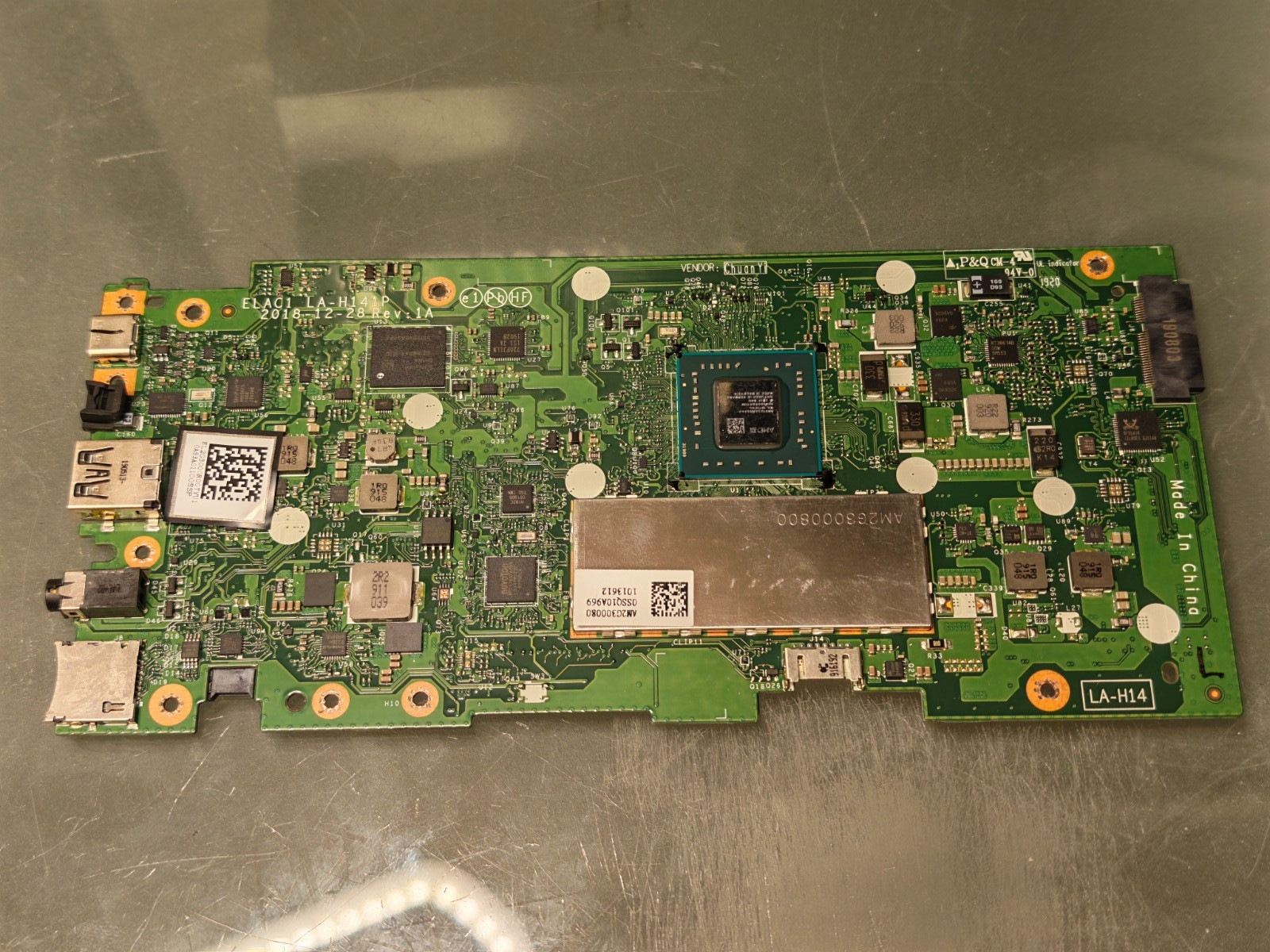 LENOVO 14E S345-14 CHROMEBOOK MOTHERBOARD LA-H141P #