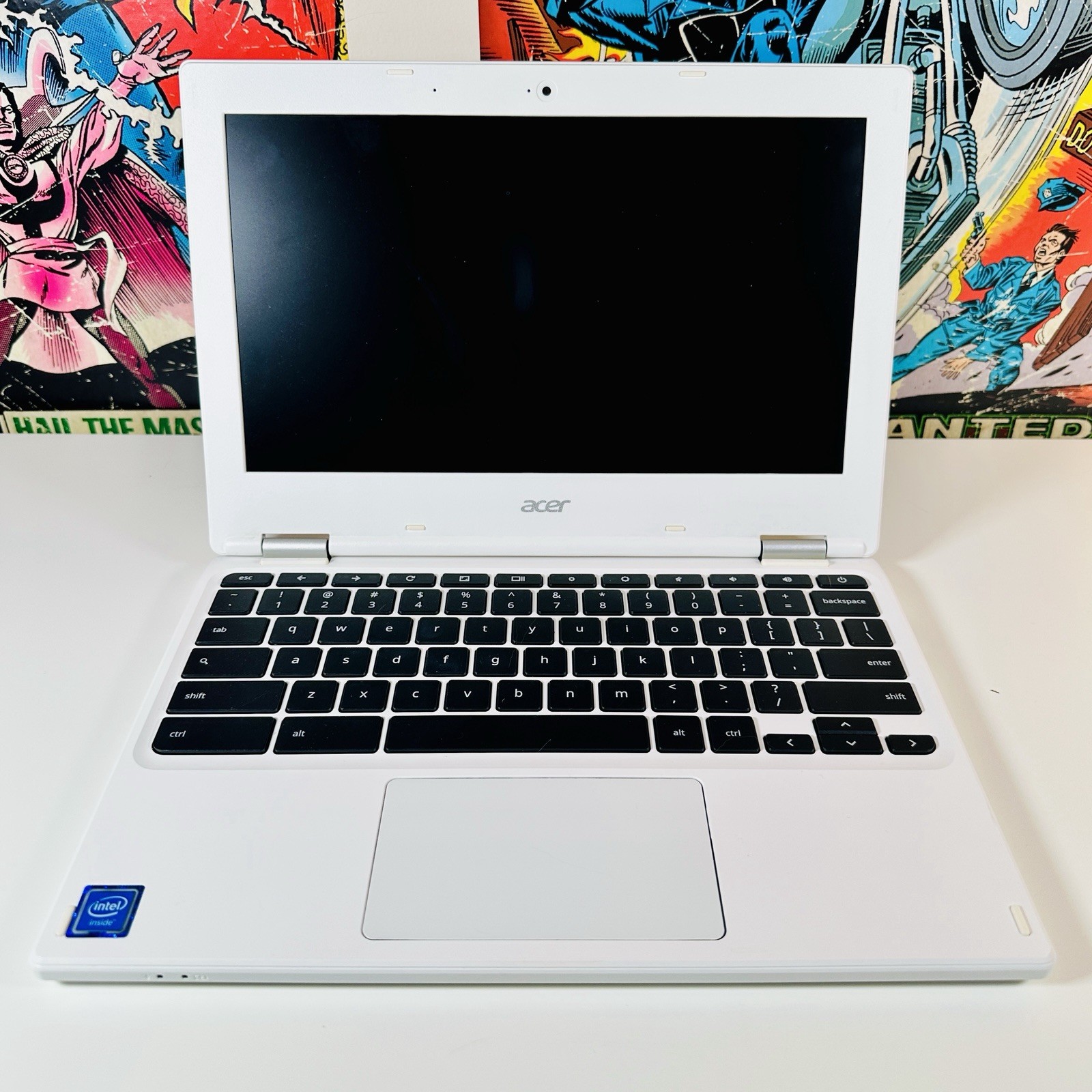 Acer Chromebook 11 CB3-131 11.6″ White Laptop – With Charger – Tested & Working