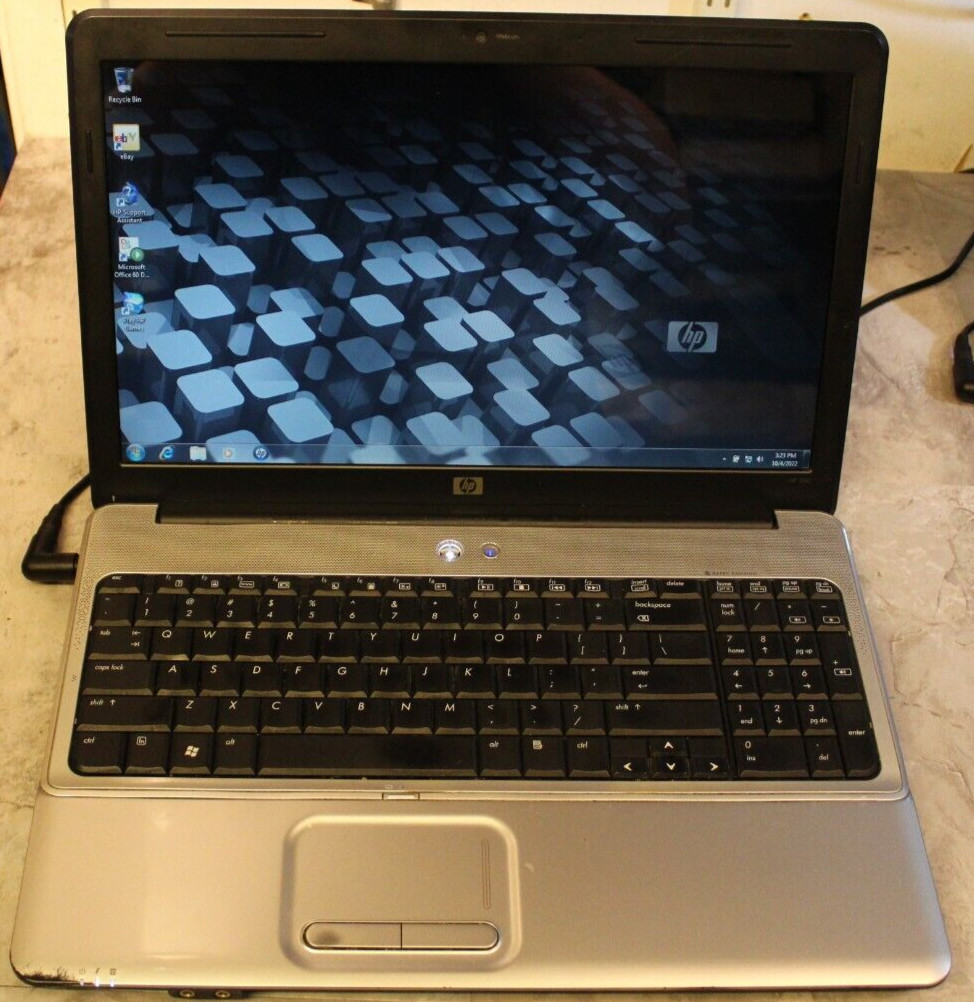 HP G60 Notebook For Parts 320GB HDD Wiped 3GB Ram Pentium T4400@2.20GHz CPU