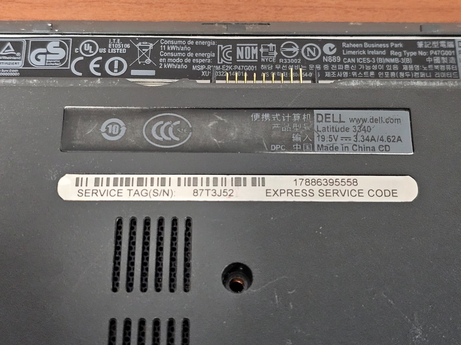 DELL Latitude 3340 Laptop (13.3″, i3-4005U, 8 GB/128 GB SSD, Win11) – READ!