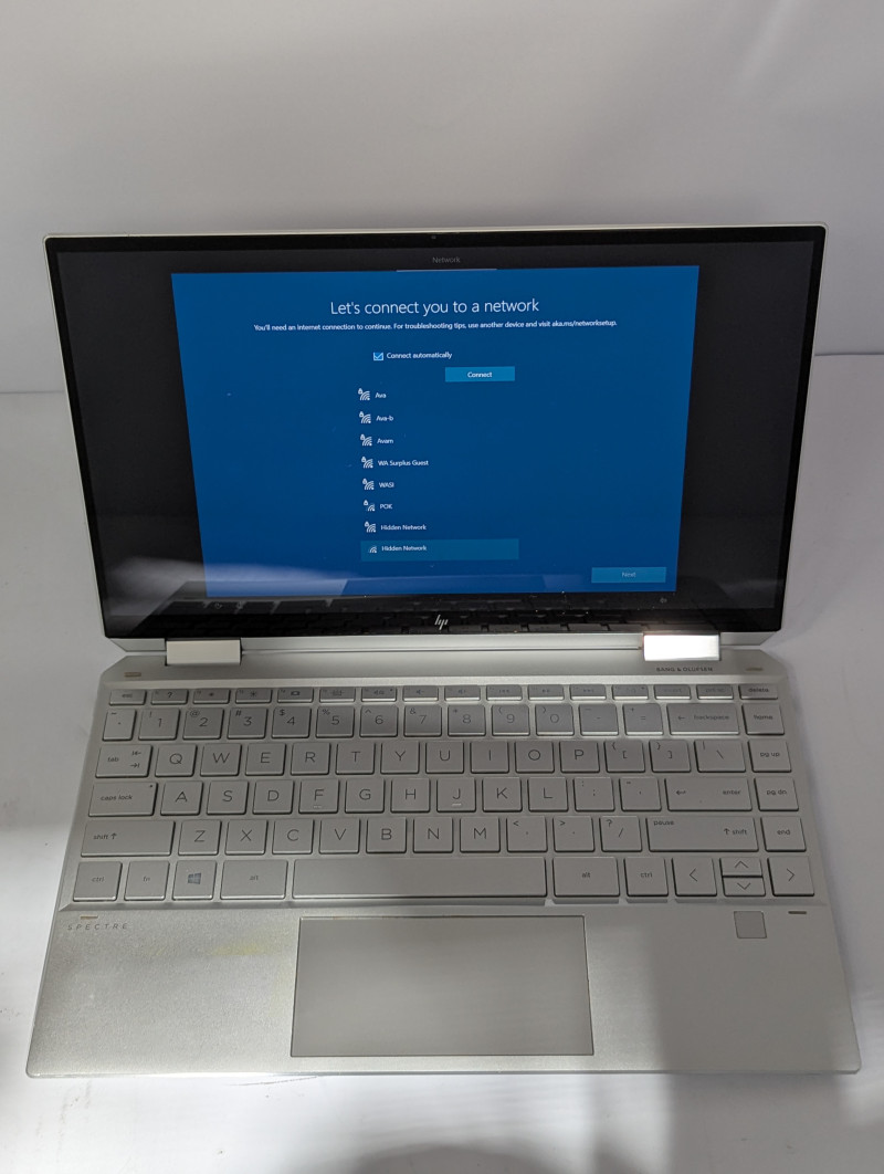 HP Spectre X360 2-in-1 13T-AW100 13.3″ UHD 4K Touch i5-1035G4 8GB 256GB SSD W10