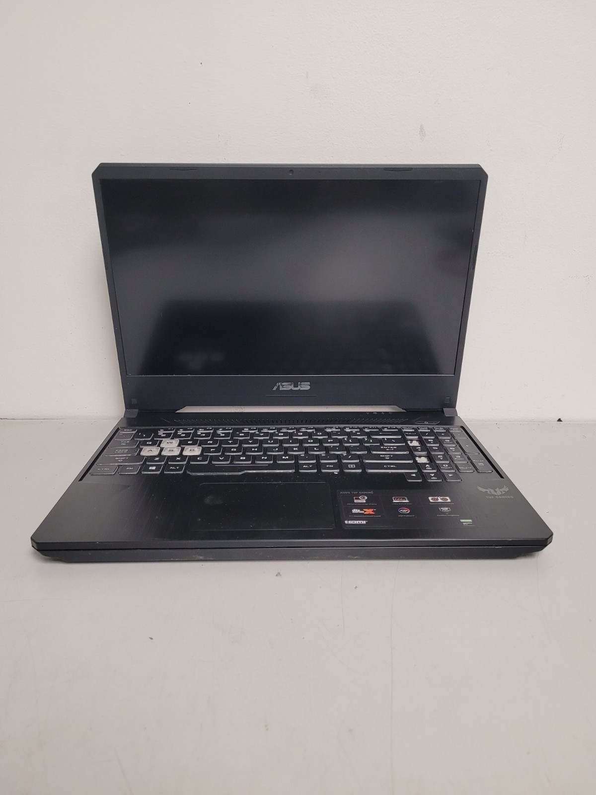 ASUS TUF Gaming 15.6″ FHD i7-9750H no ram noSSD FX505GT-AB73*Parts LANRCV0056324