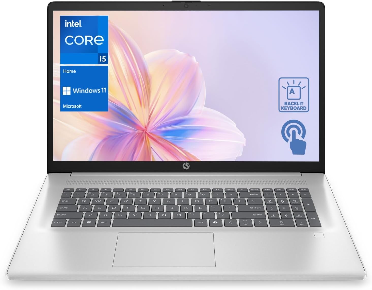 HP 17.3″HD+ Laptop – Backlit Intel Core i5-1334U 10cores – 32GB RAM 1TB SSD
