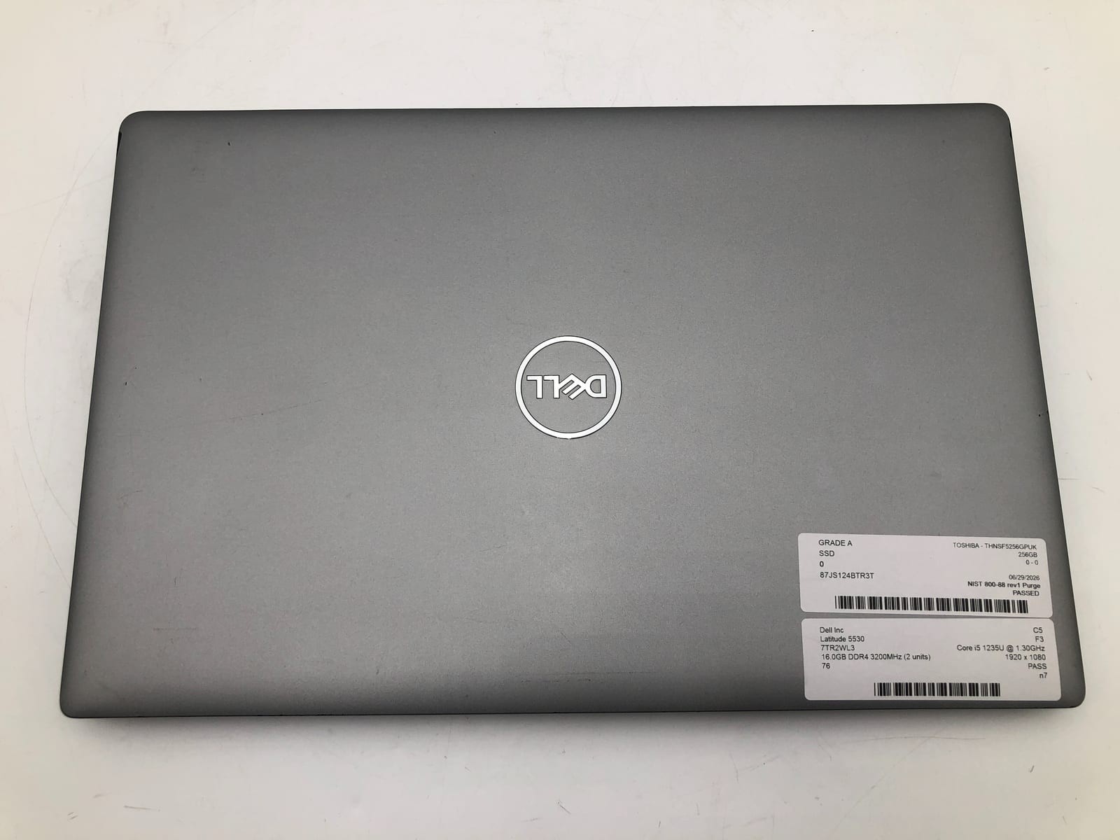 Dell | Latitude 5530 | i5-1235U | 16GB | 256GB NVMe | Win 11 Pro | 76% Battery