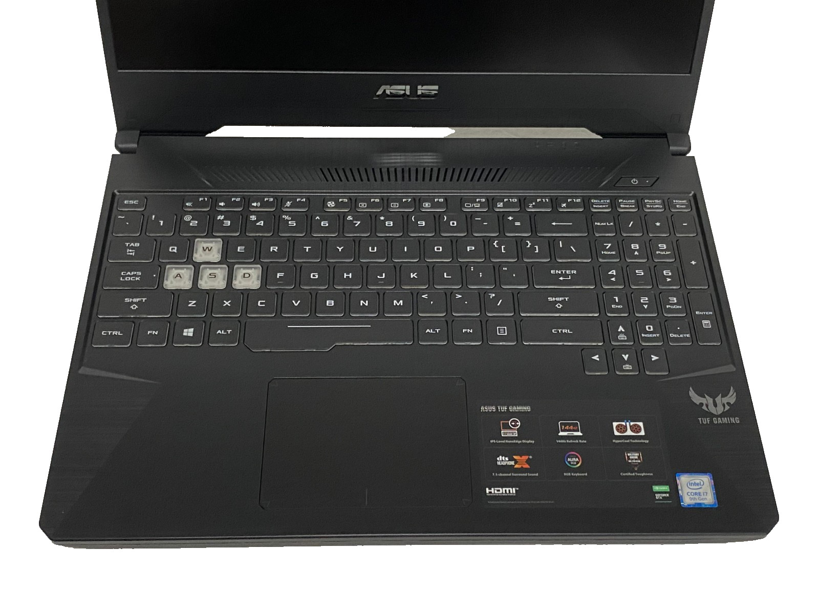 ASUS 15.6″ TUF Gaming Laptop – READ DESC – FX505GT-AB73 Intel i7 8GB 512GB SSD