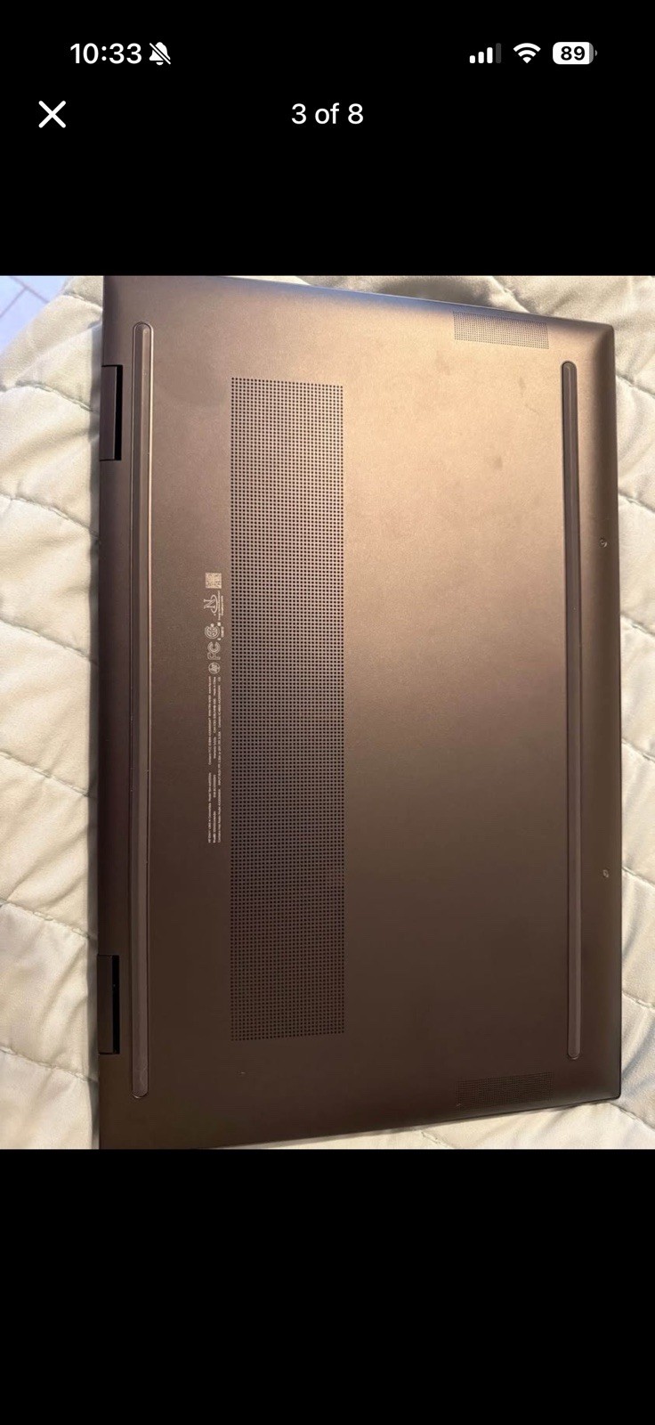 HP Envy X360 15-EE1083CL Laptop AMD Ryzen 7, 5700U, 512GB, 16GB RAM, No OS