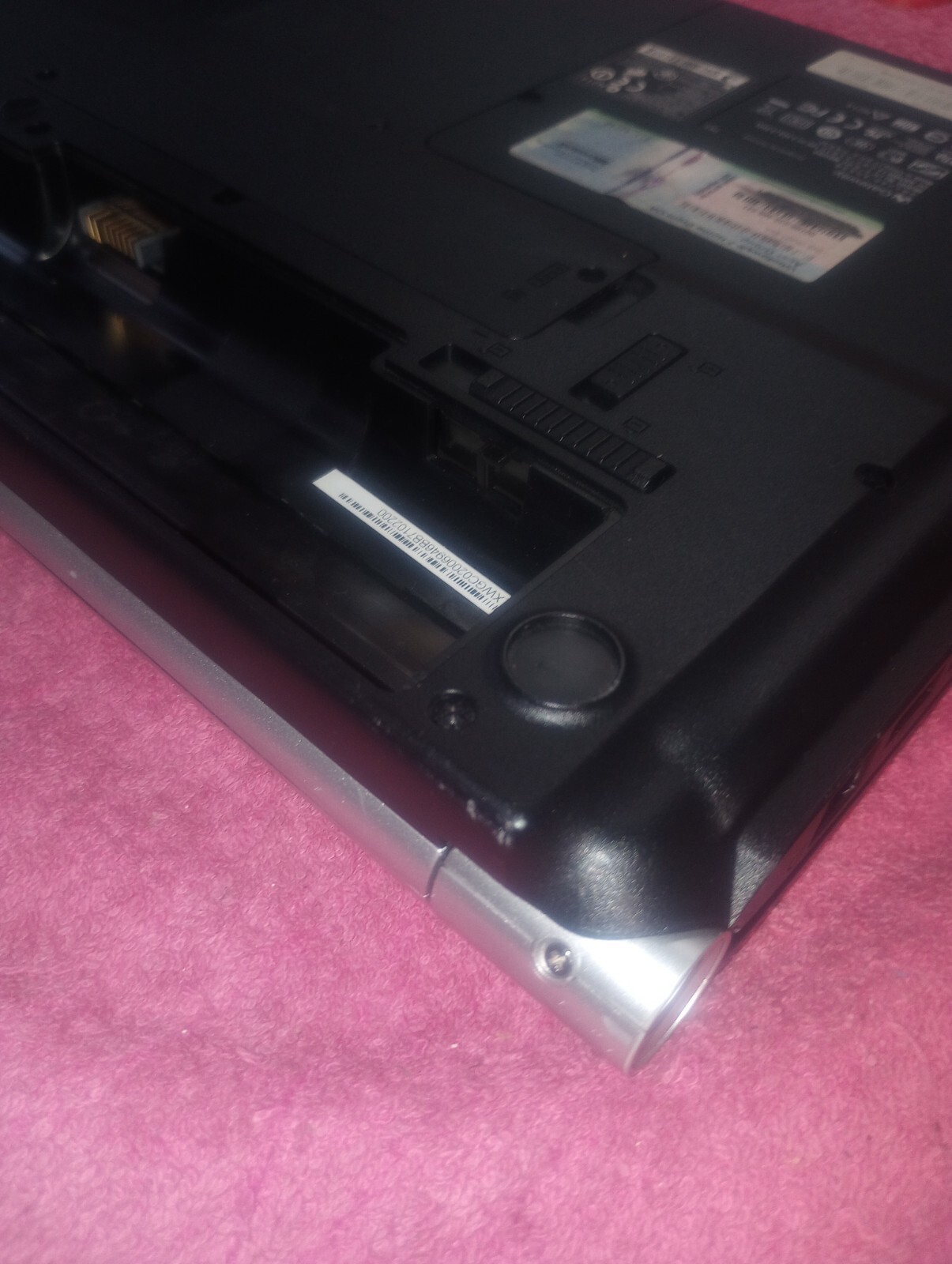 gateway laptop NV53 MS2285 non-working for parts – used