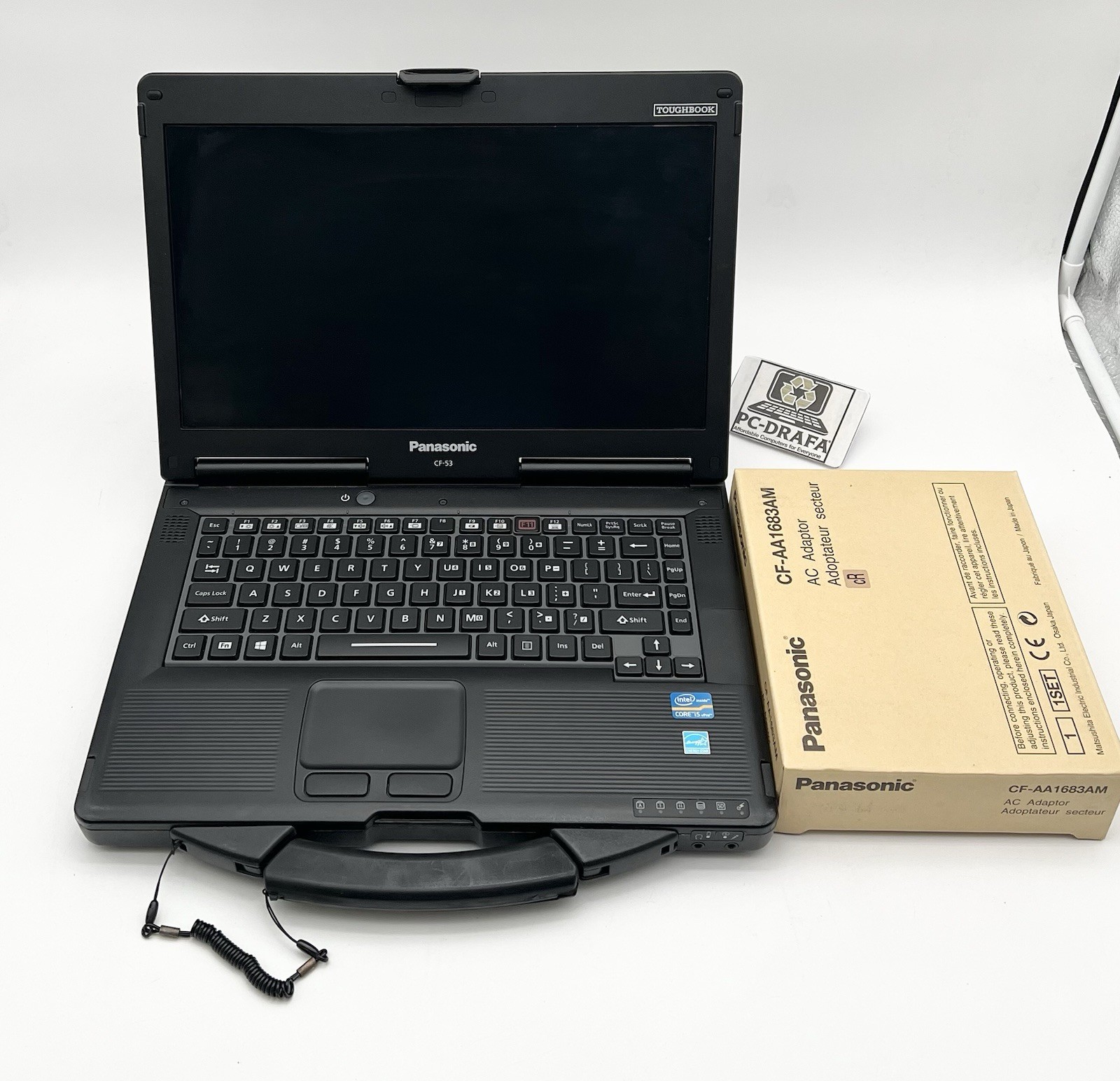 Panasonic Toughbook CF-53 i5-3340M 2.7GHz 16GB Ram, 500GB SSD, TOUCH