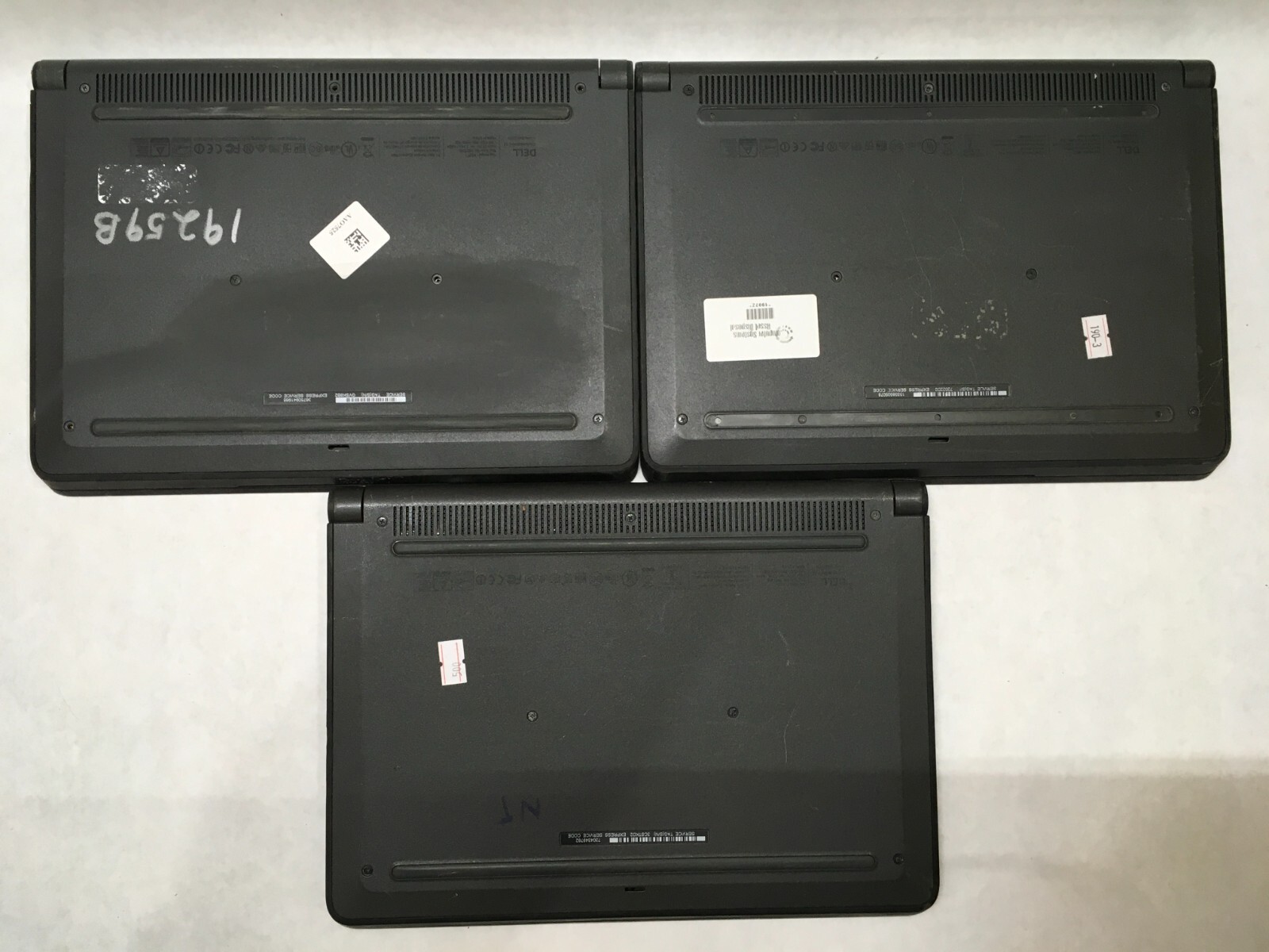 Lot of 9 Dell Chromebook 11 3120 Celeron Missing Keys Power Issues- FT