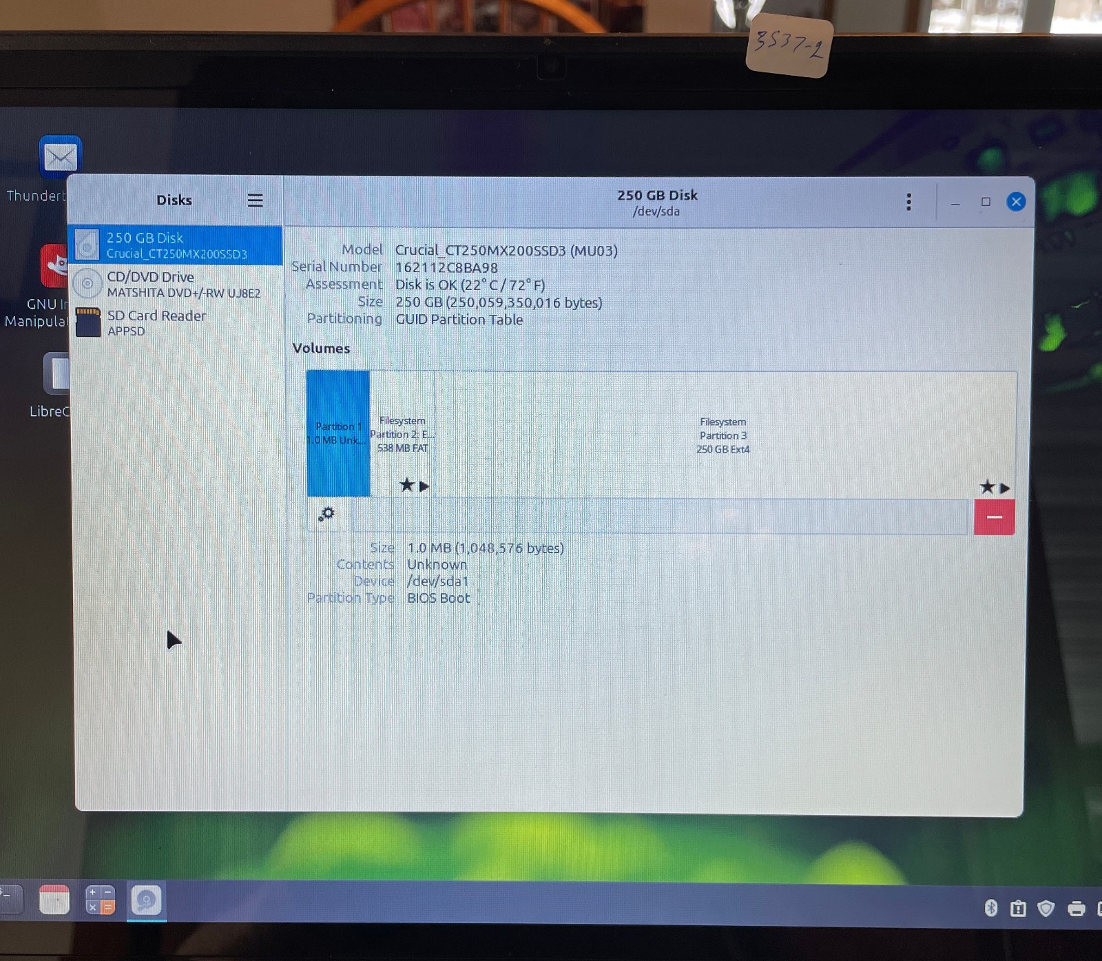 DELL INSPIRON 15-3537 Laptop *TOUCH* 15″ i3 256gb+1tb Linux Mint 22.3-extras-2