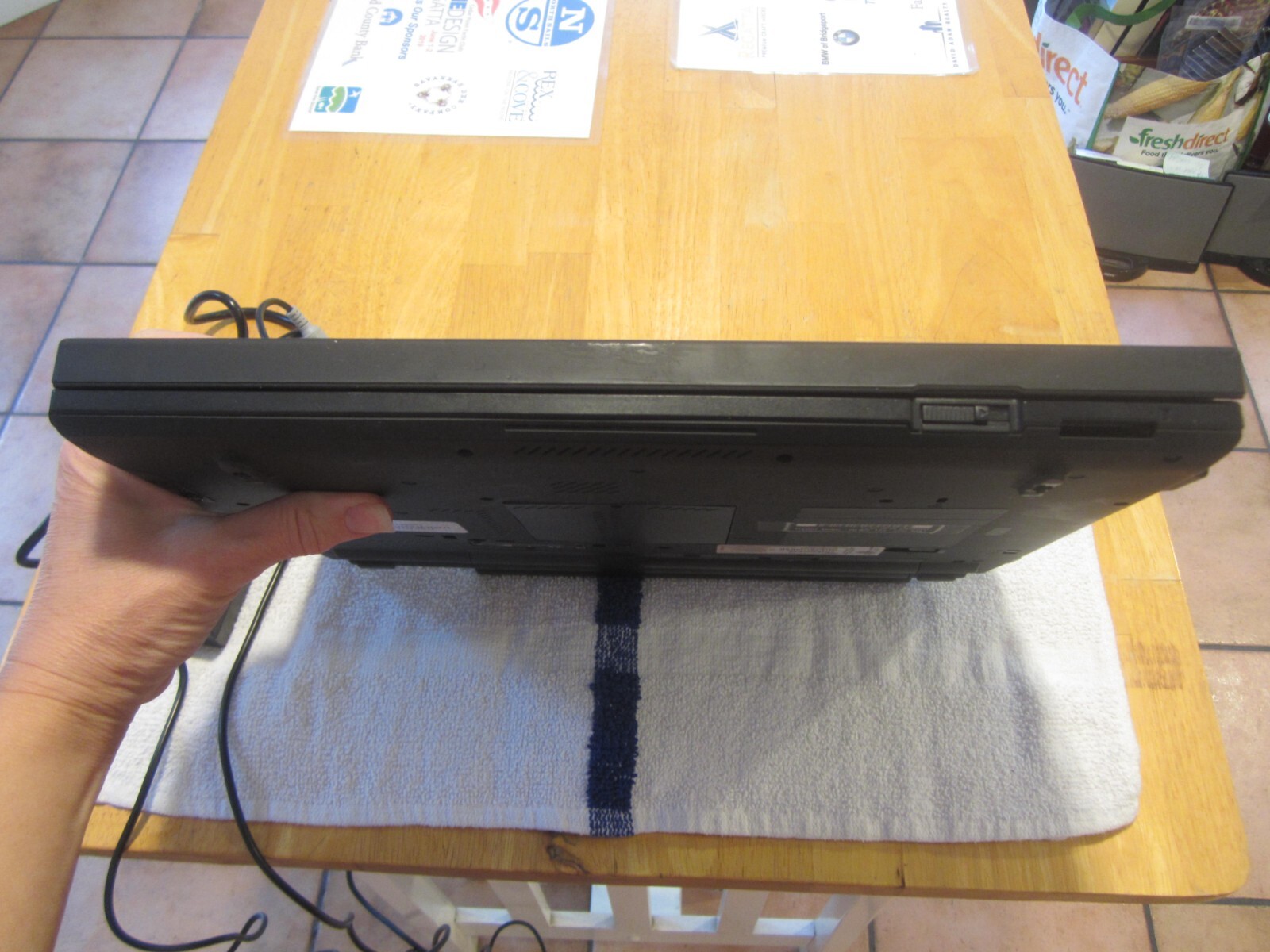 IBM LENOVO THINKPAD T410 Laptop 5GBRAM 500GBHD SCREEN INTACT W/PwrCORD – WORKS