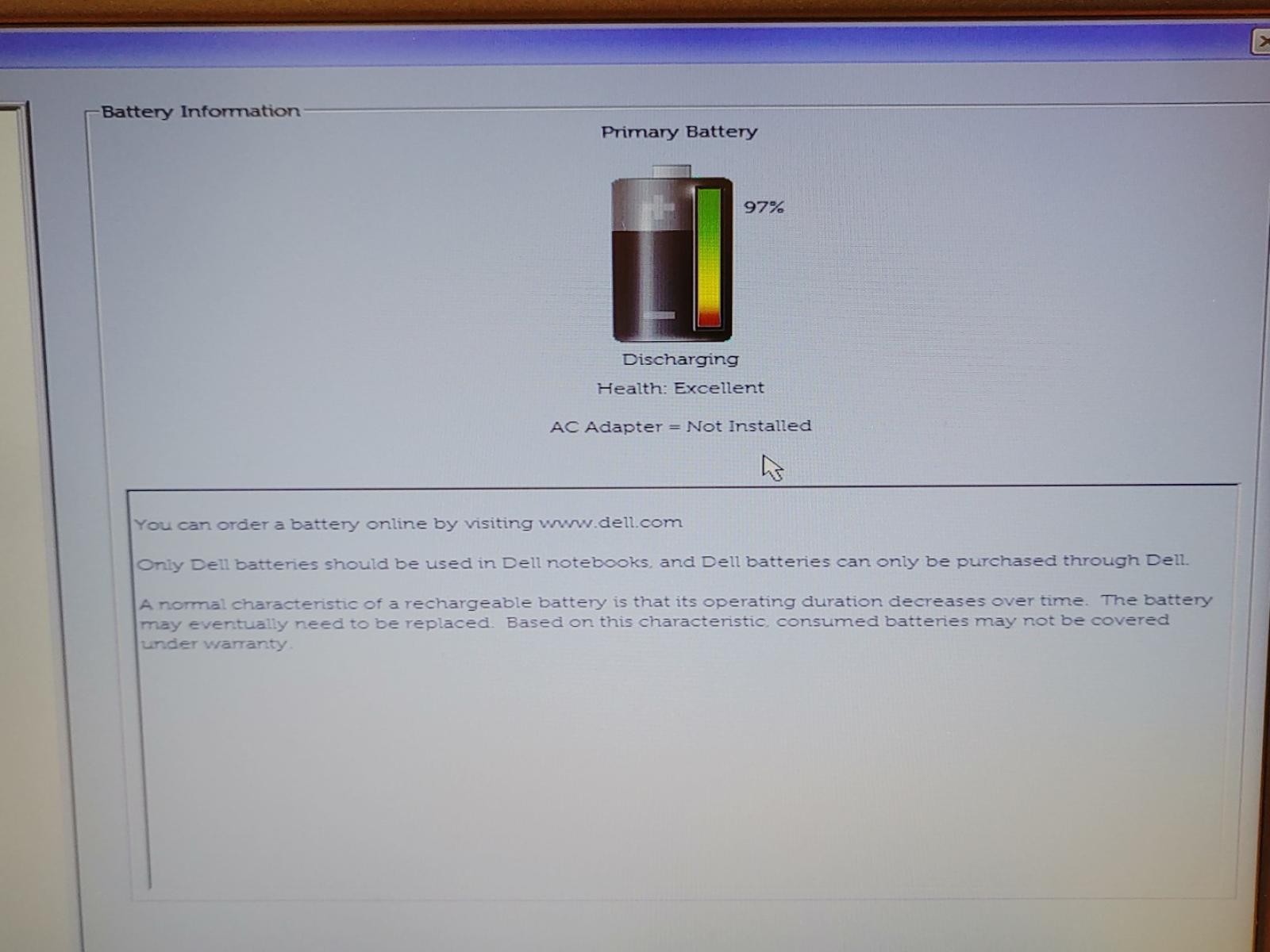 Dell Inspiron 5570 15.6″ Intel i3-8130U 4GB RAM 1TB HDD **NO OS/NO AC**