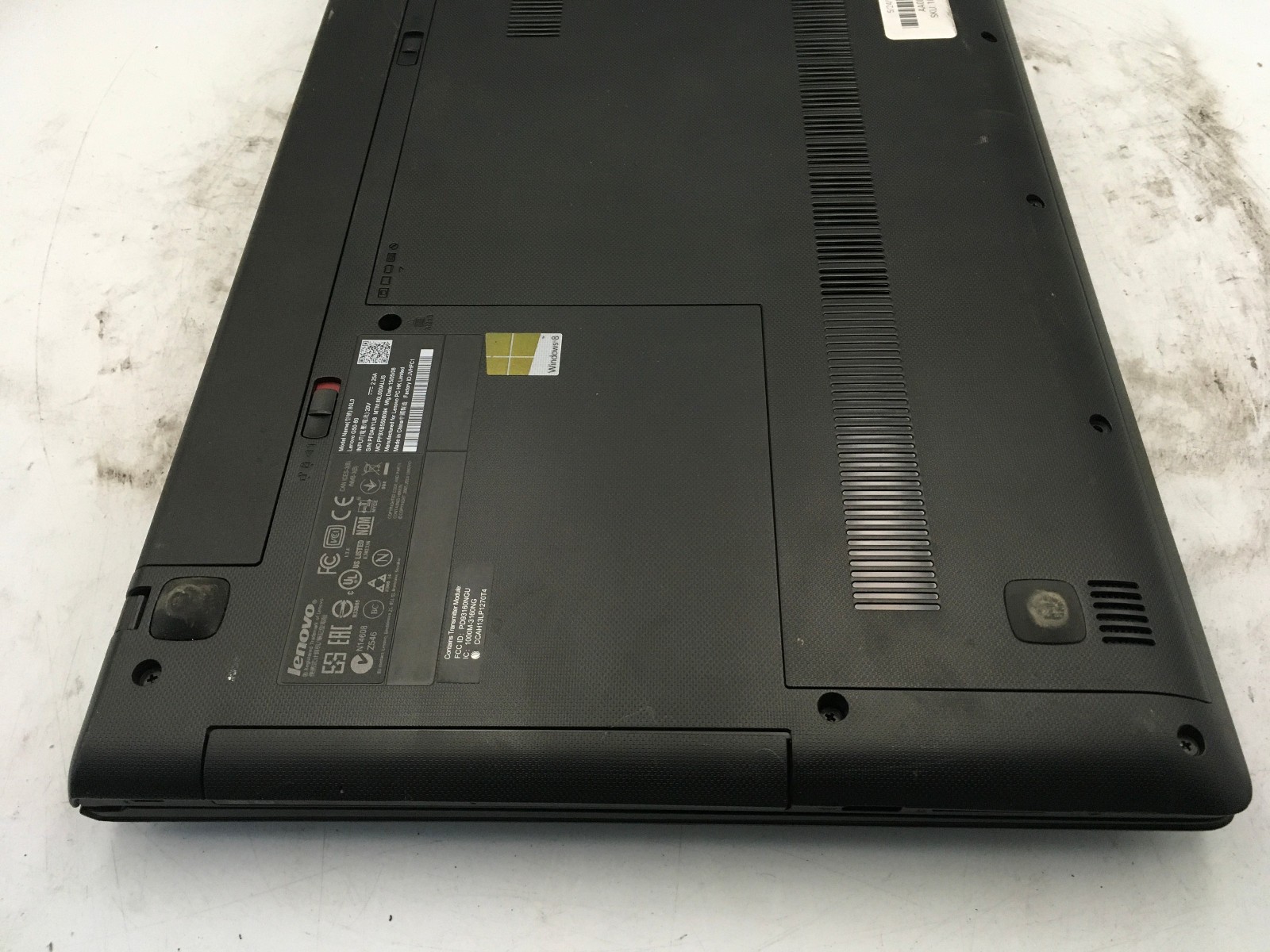 LENOVO G50 80L0 – FOR PARTS/NO BOOT – INTEL I3 4030U – NO RAM – READ DESCRIP -BB