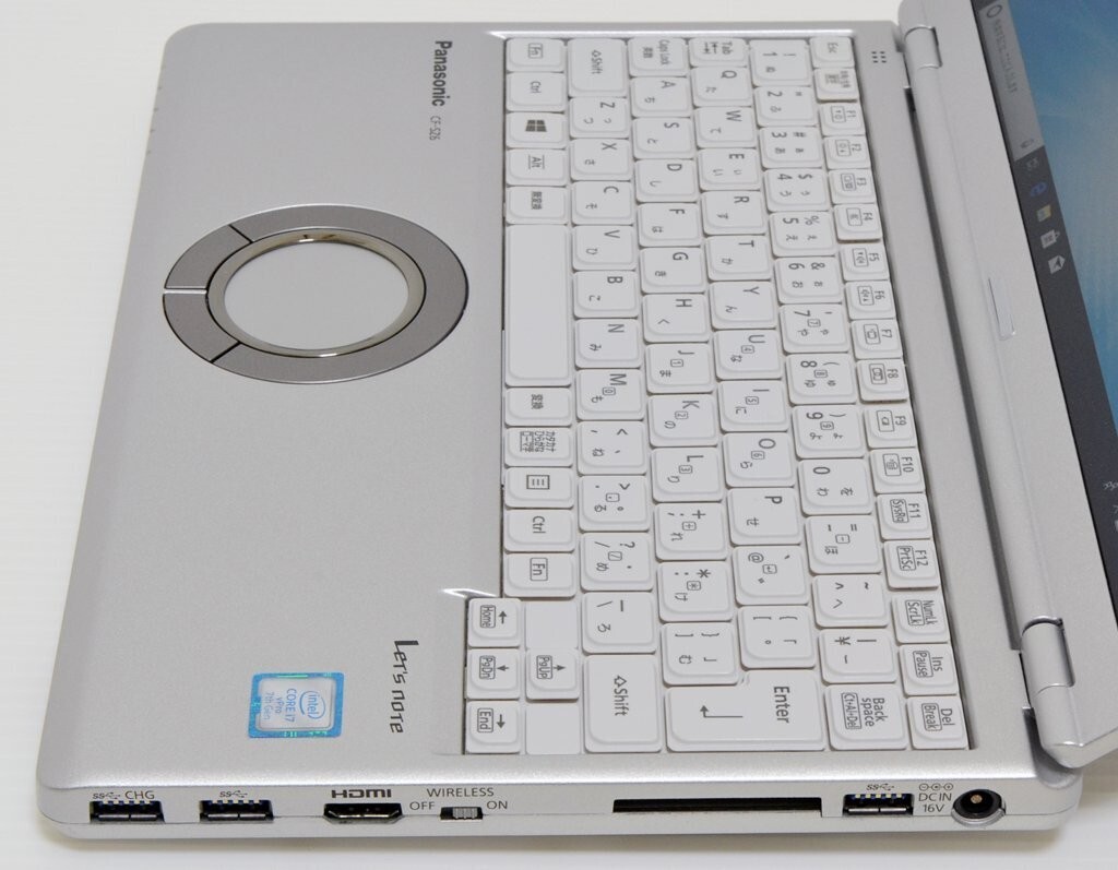 Let’s Note CF-SZ6Z16VS Core i7-7600U Memory 16GB SSD 512GB Tested Fast Shipping