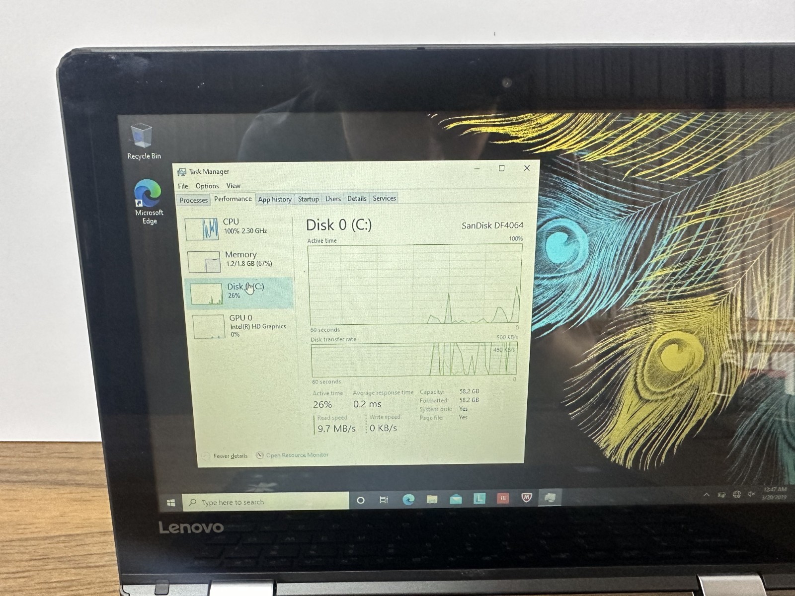 Lenovo Ideapad Flex 4-1130 | Celeron N3350 1.1GHz | 2GB RAM | 64GB SSD | Win10