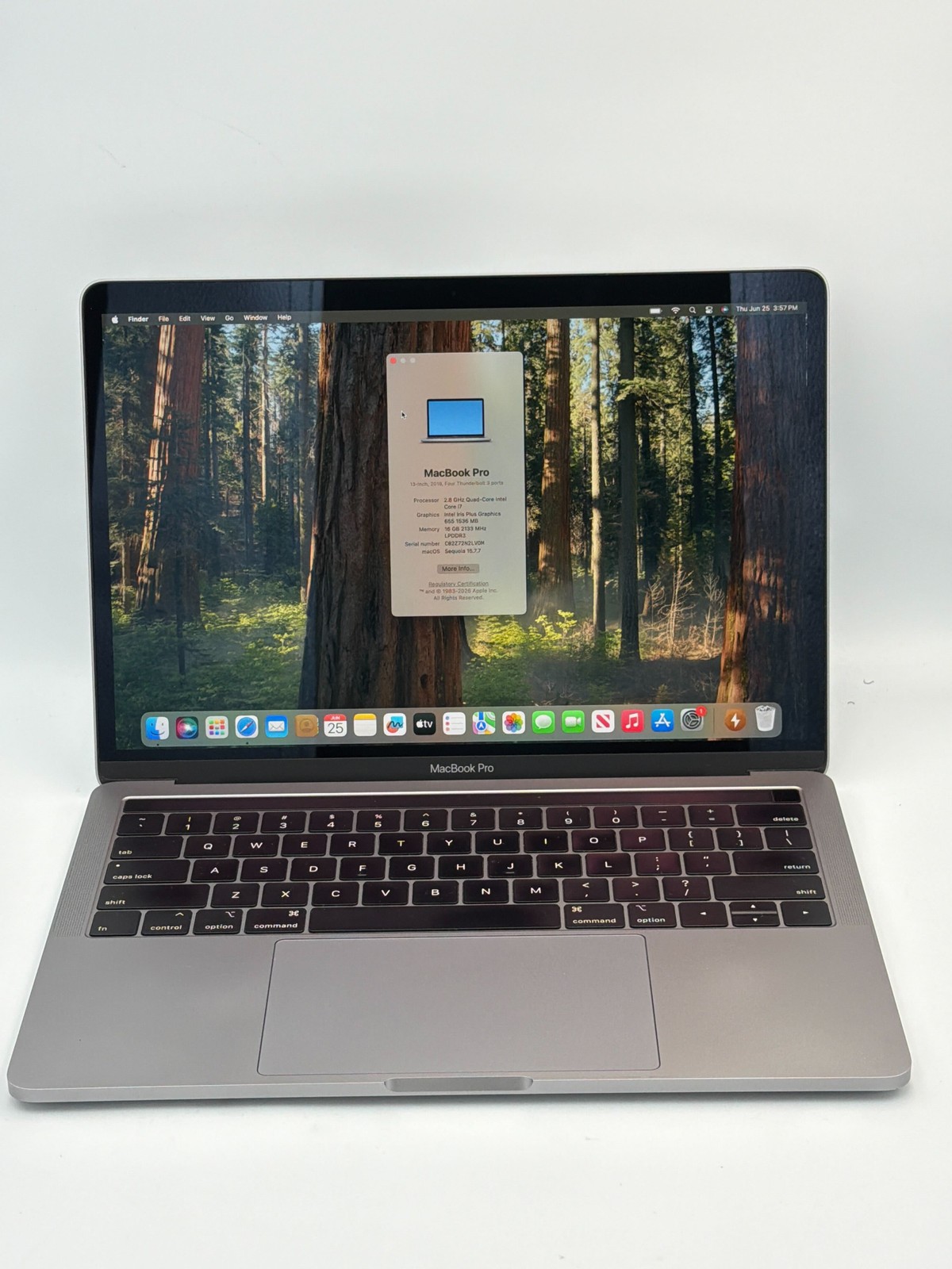Apple MacBook Pro (13-inch 2018) (2018) Intel Core i5 16GB RAM 512GB SSD