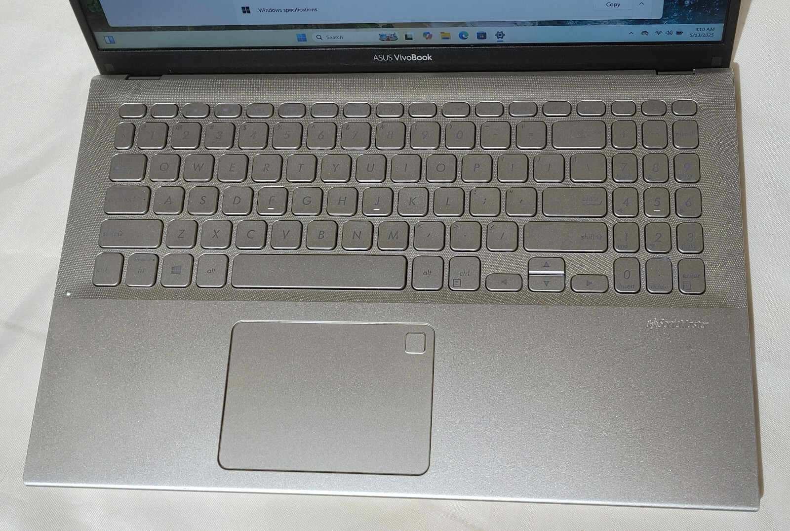 Asus VivoBook x512, Intel i5-10210U, 8GB 512GB, MX 250, Dents. Re-freshed #1-1